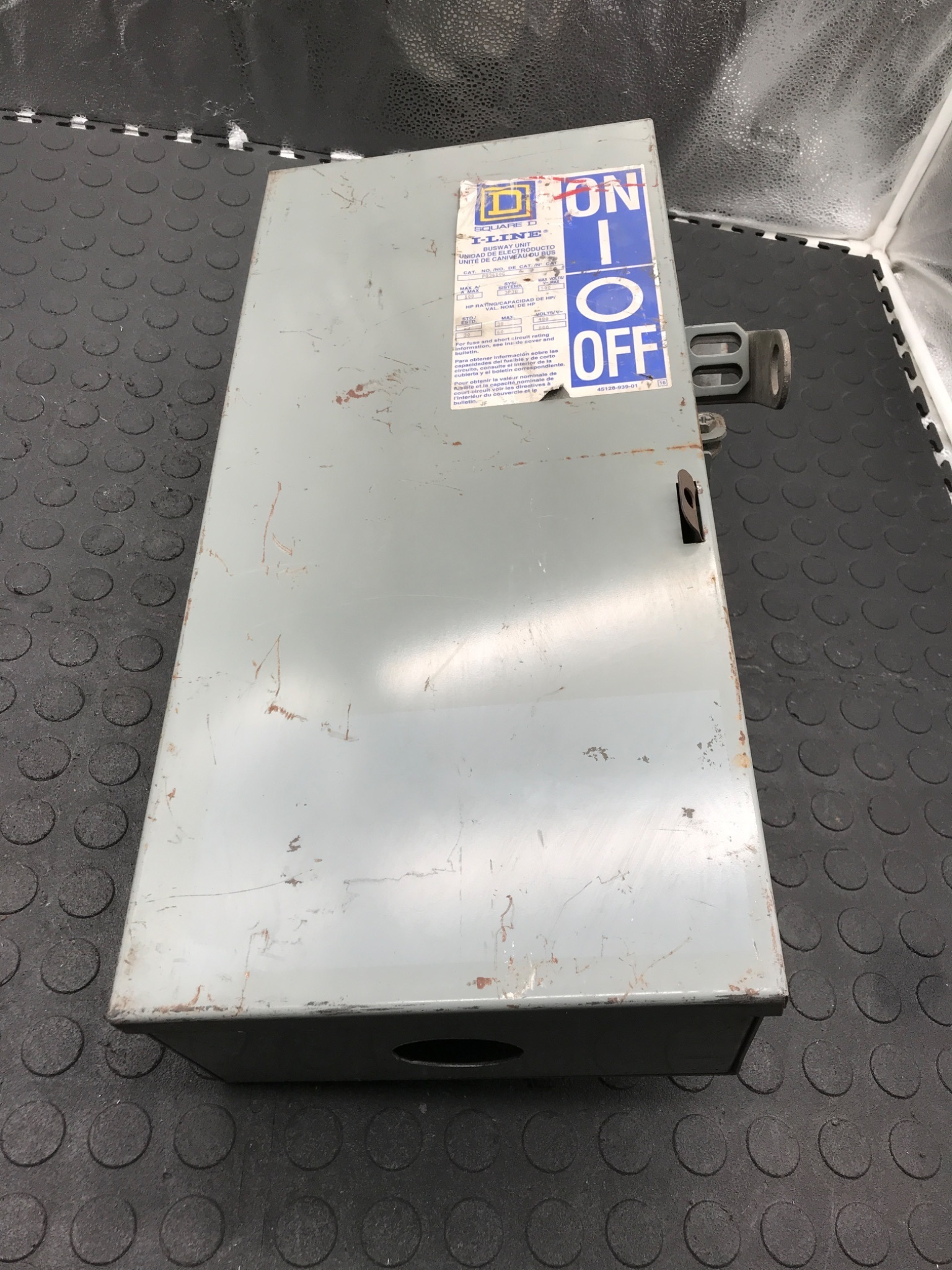 SQUARE D PQ3610G I‑Line Busway Unit USED 1