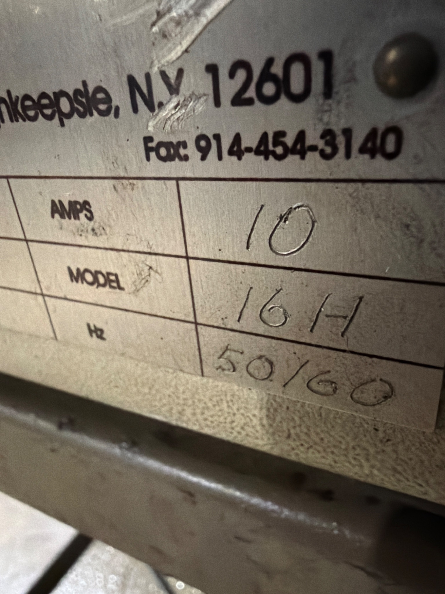 DORSEY METROLOGY 16H Optical Comparator USED 7