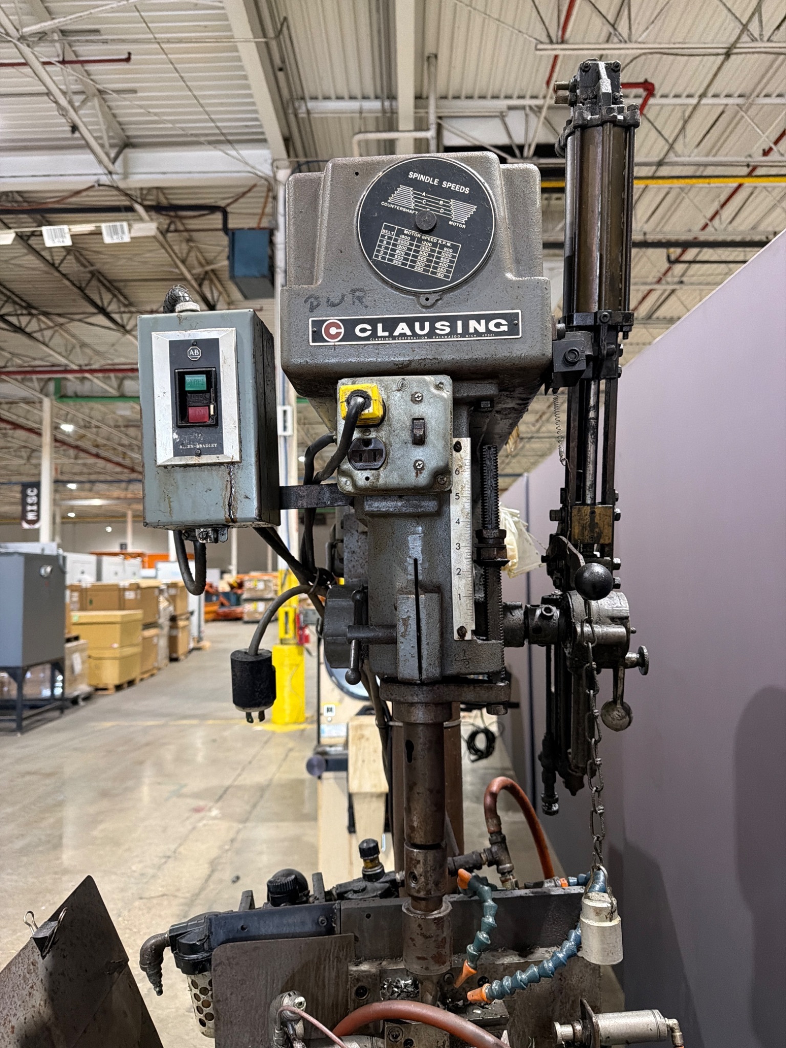 CLAUSING 2220 Production Drill Press USED 7