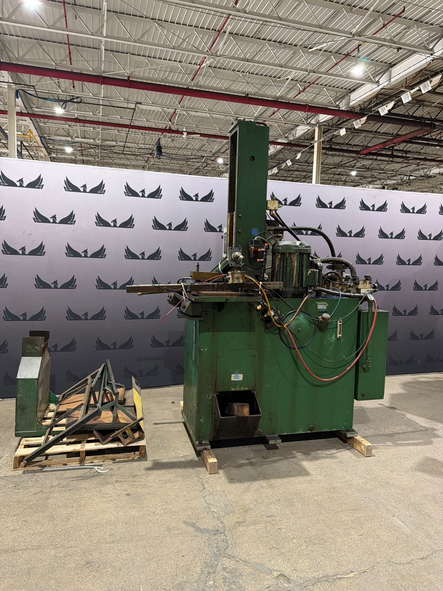TY MILES Vertical Broaching Machine USED 0