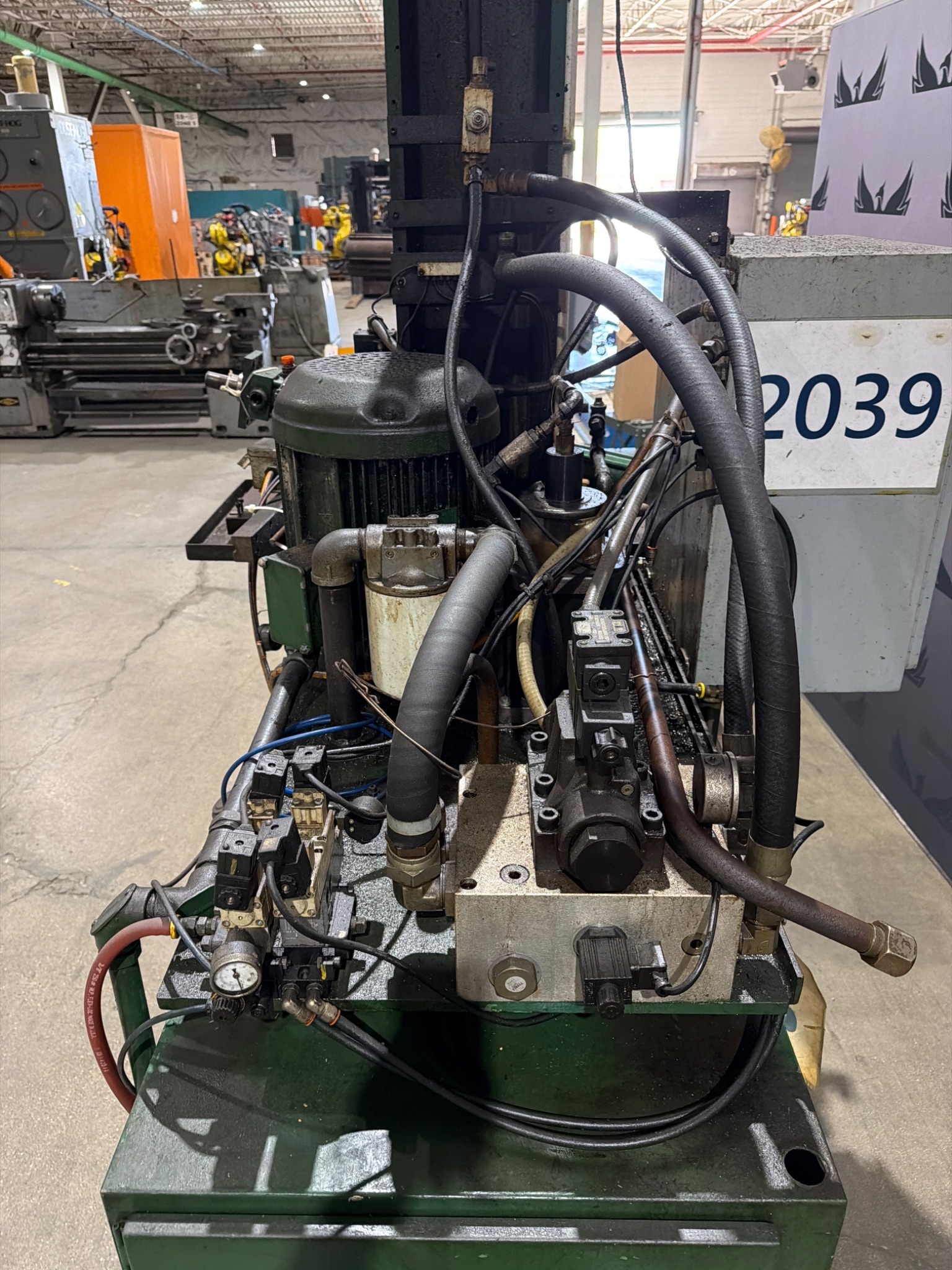 TY MILES Vertical Broaching Machine USED 5