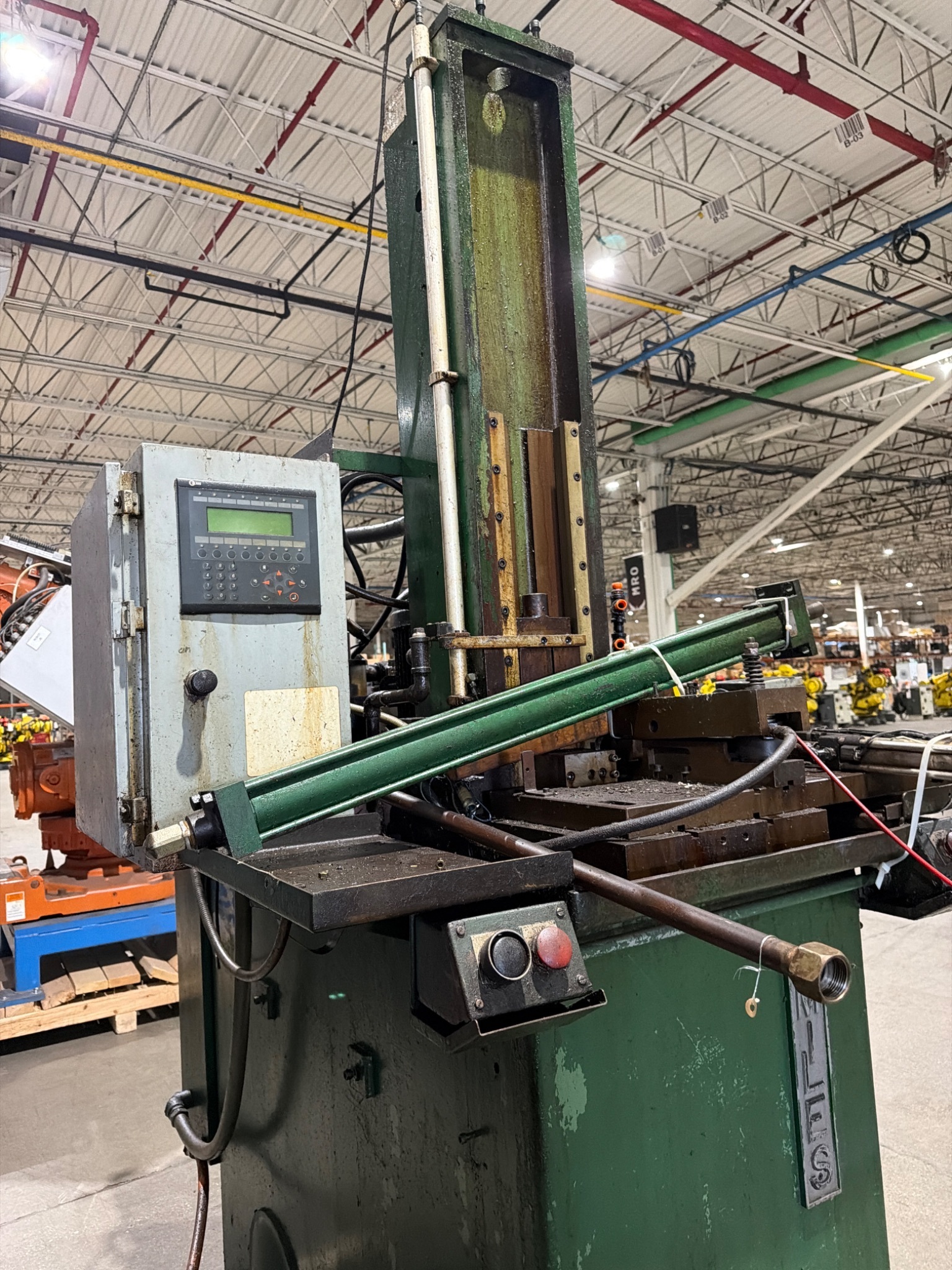 TY MILES Vertical Broaching Machine USED 7