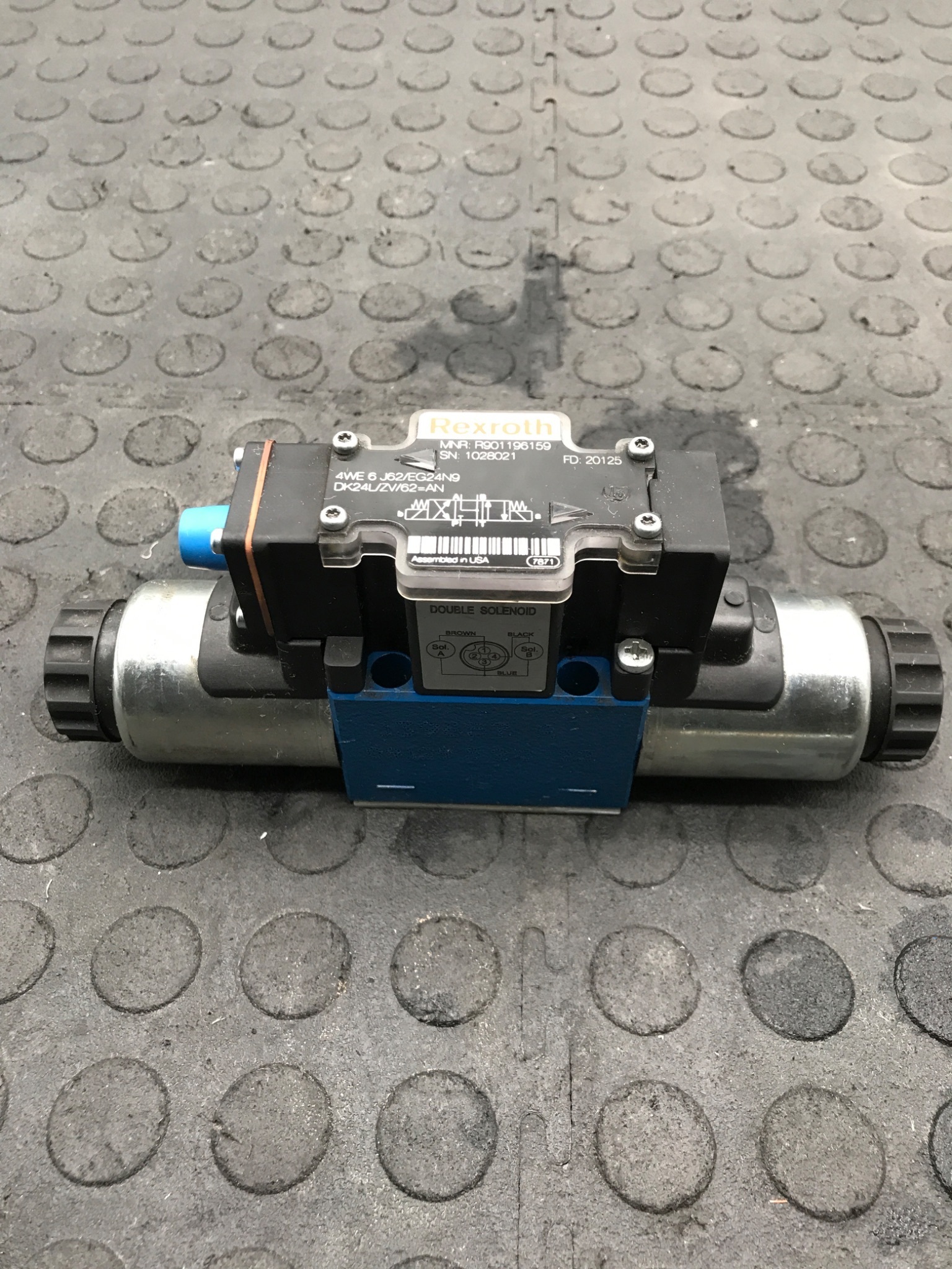 REXROTH 4WE6 J62/EG24N9 Directional Control Valve USED 0