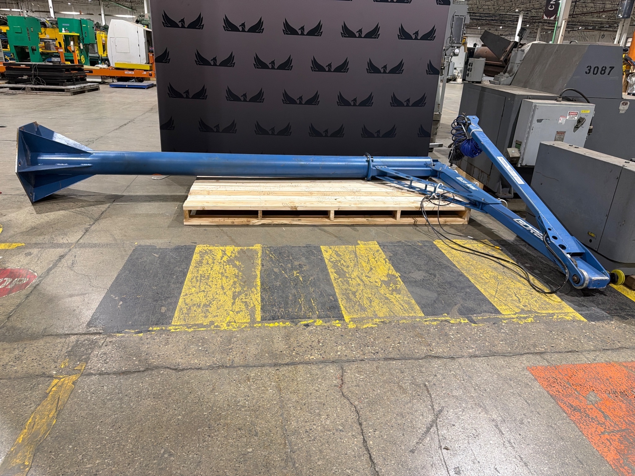 GORBEL 83181 Easy Arm Articulating Jib Crane 165 LB USED 0