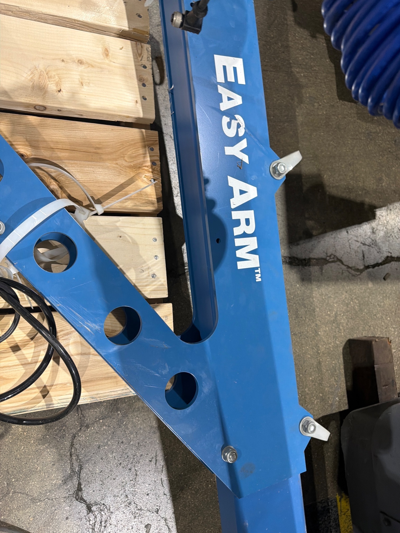 GORBEL 83181 Easy Arm Articulating Jib Crane 165 LB USED 2