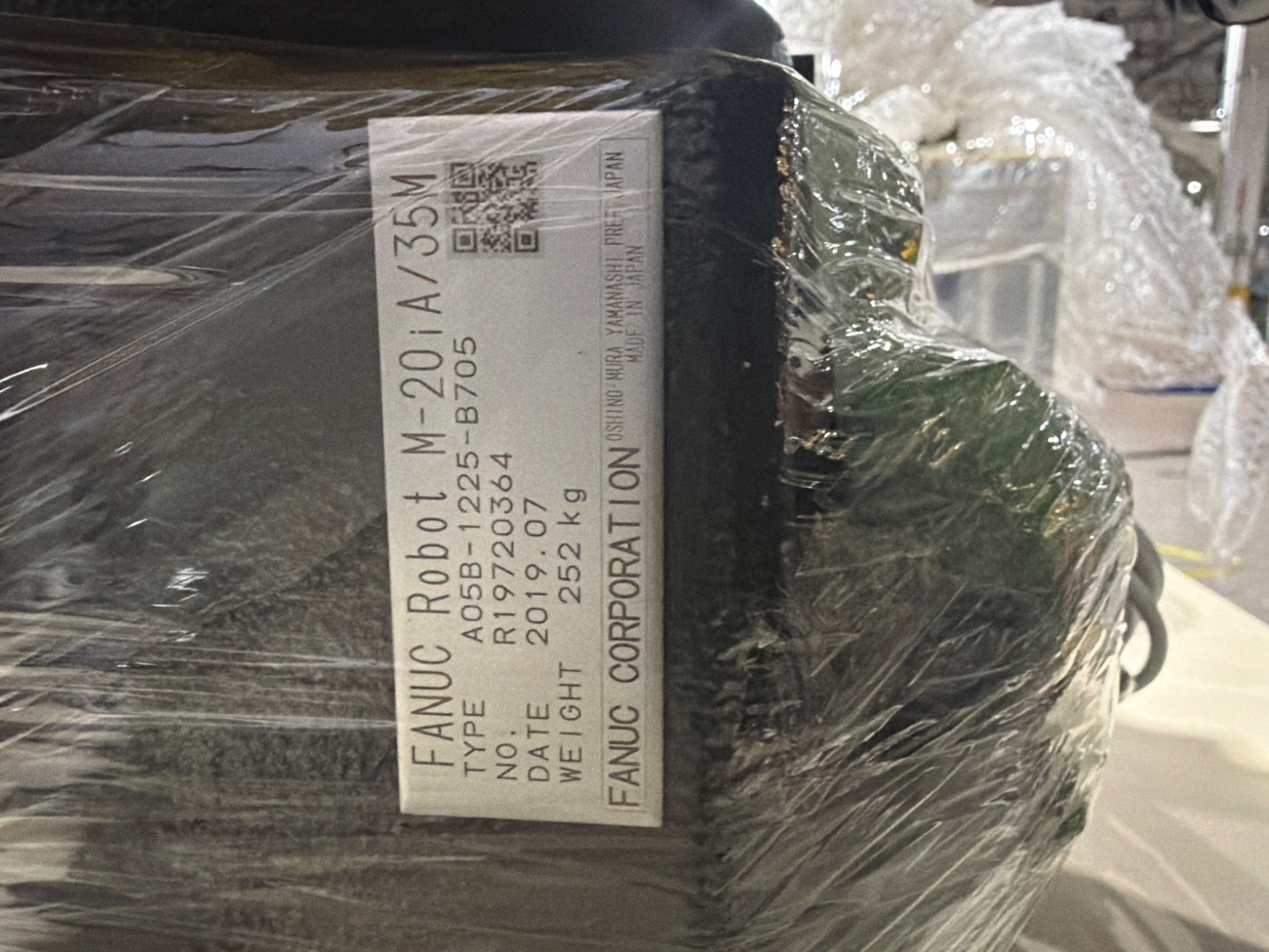 FANUC M‑20iA/35M Complete with R‑30iB Plus Controller USED 9