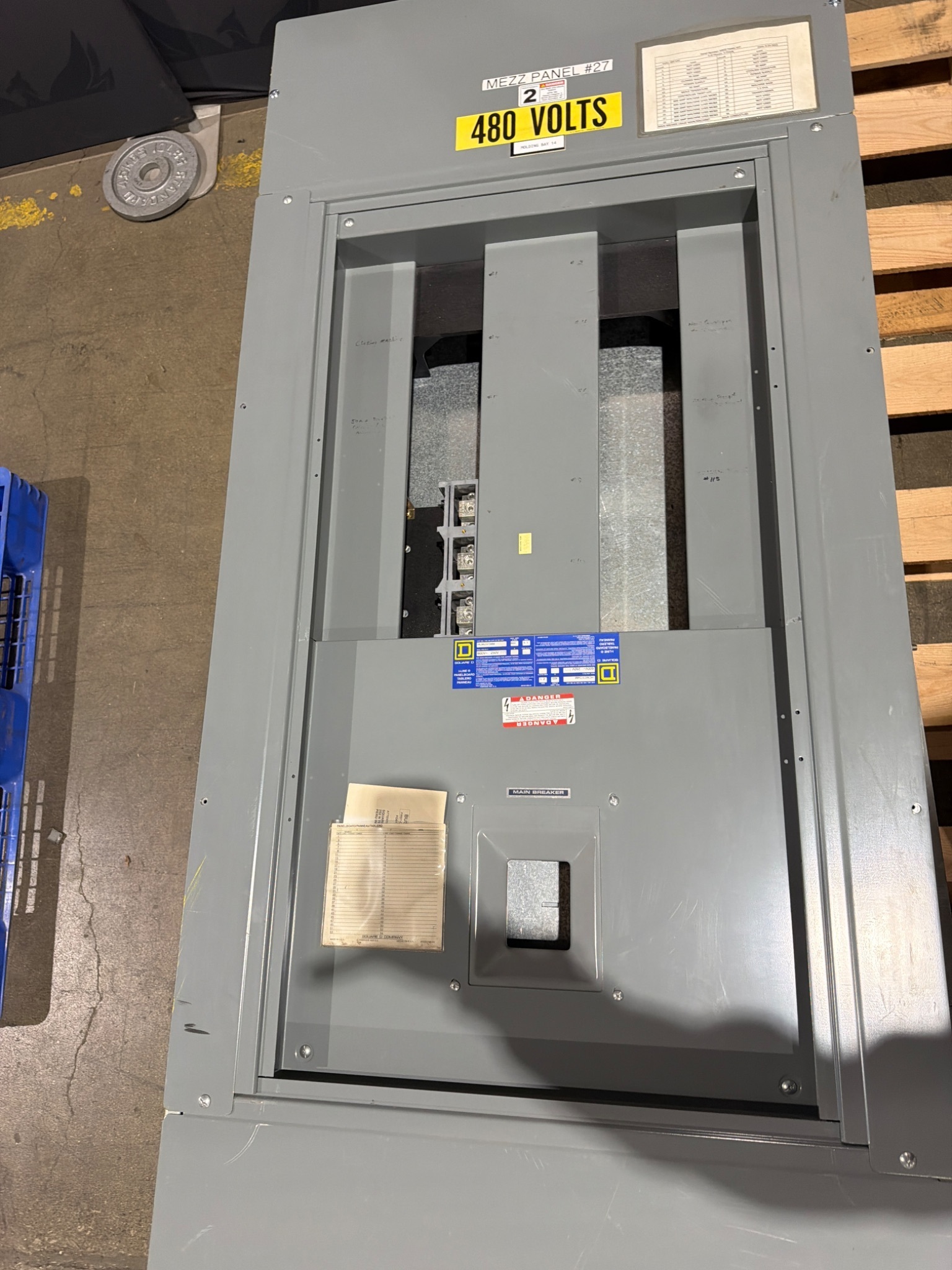 SQUARE D HCM23734M 400A I‑Line Panelboard USED 3