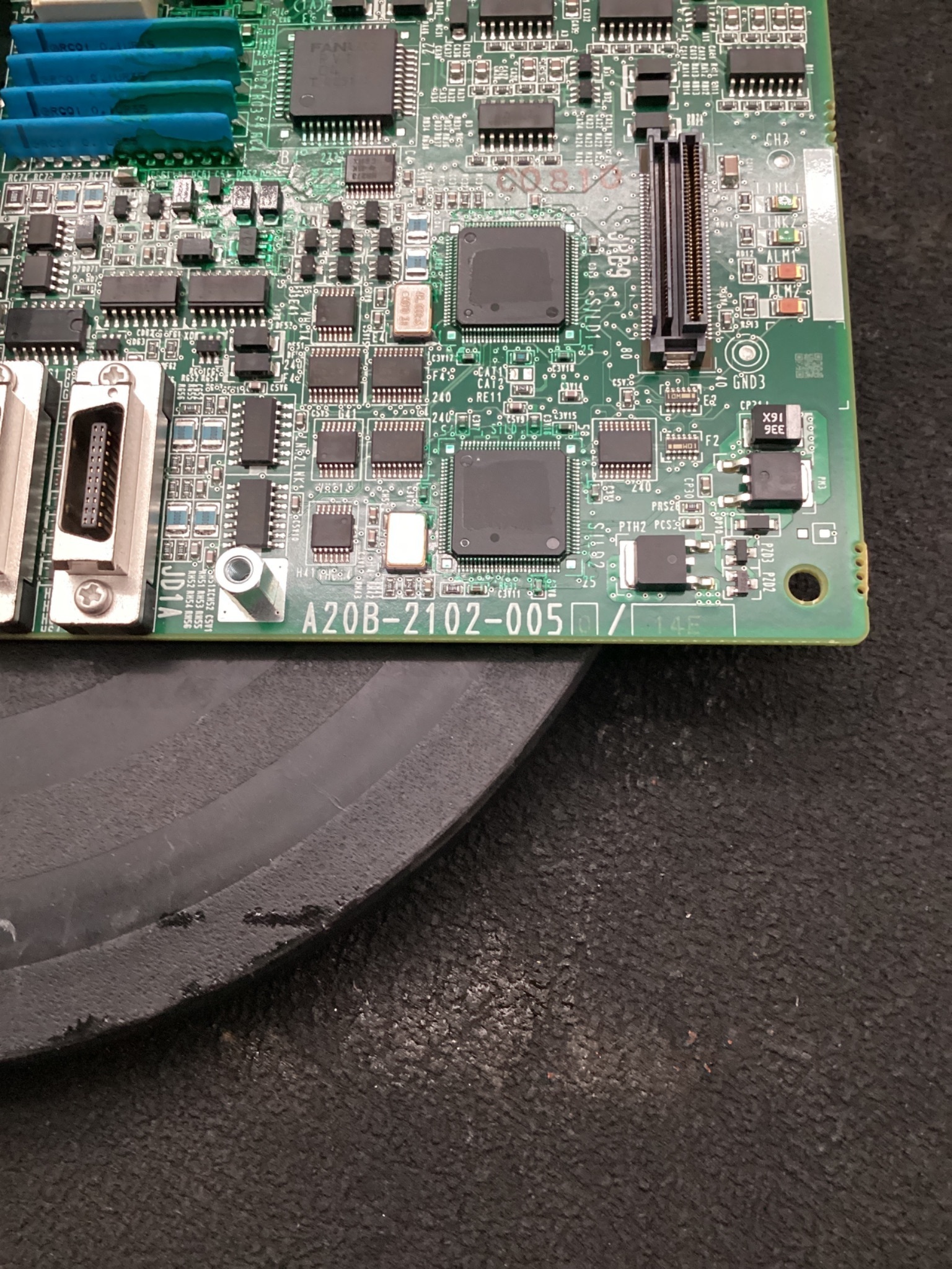 FANUC A20B-2102-0050 /14E PCB - E-Stop Module USED 2