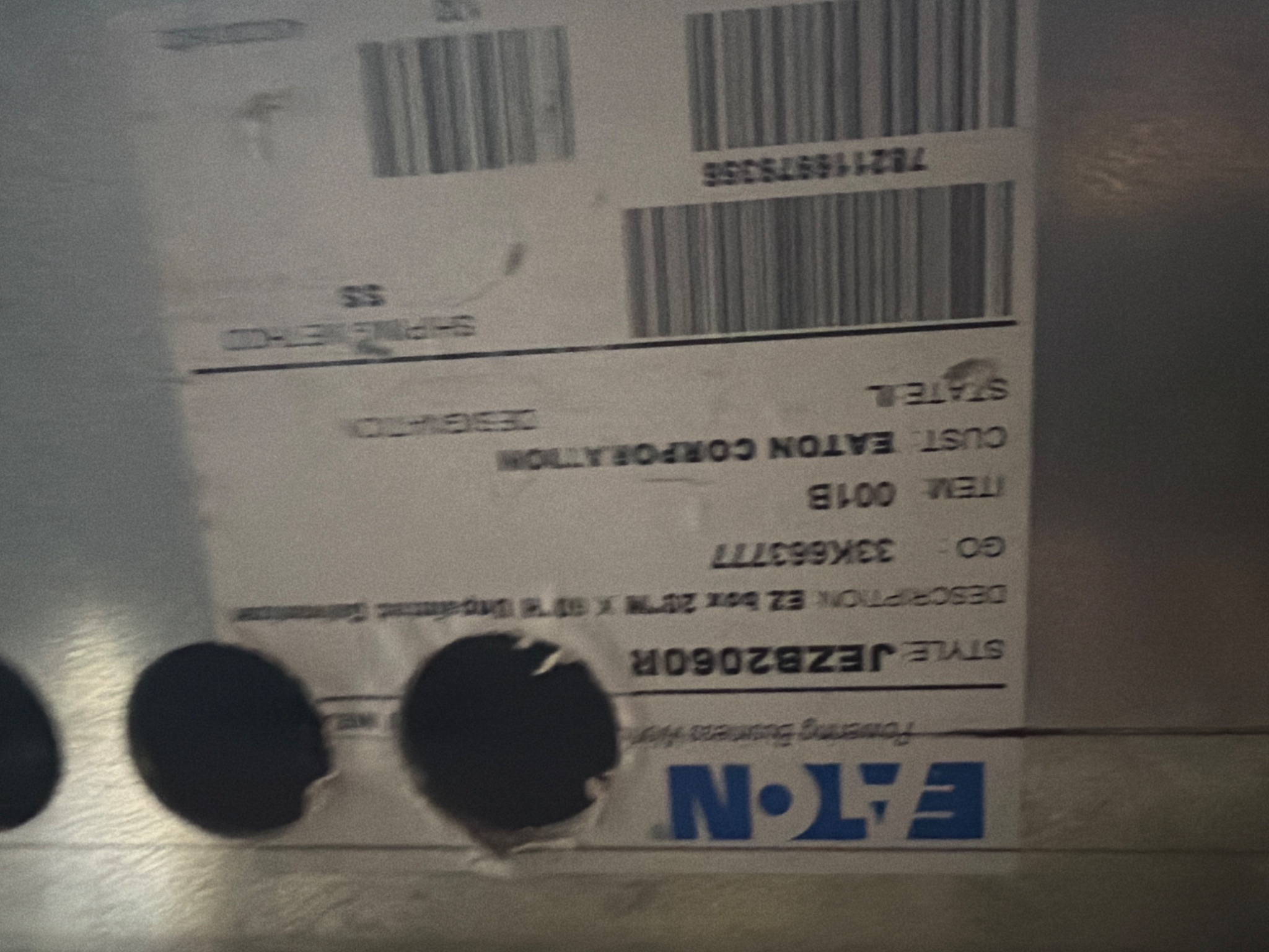 EATON PRL1A Panelboard 208/120V 100A 1PH USED 5