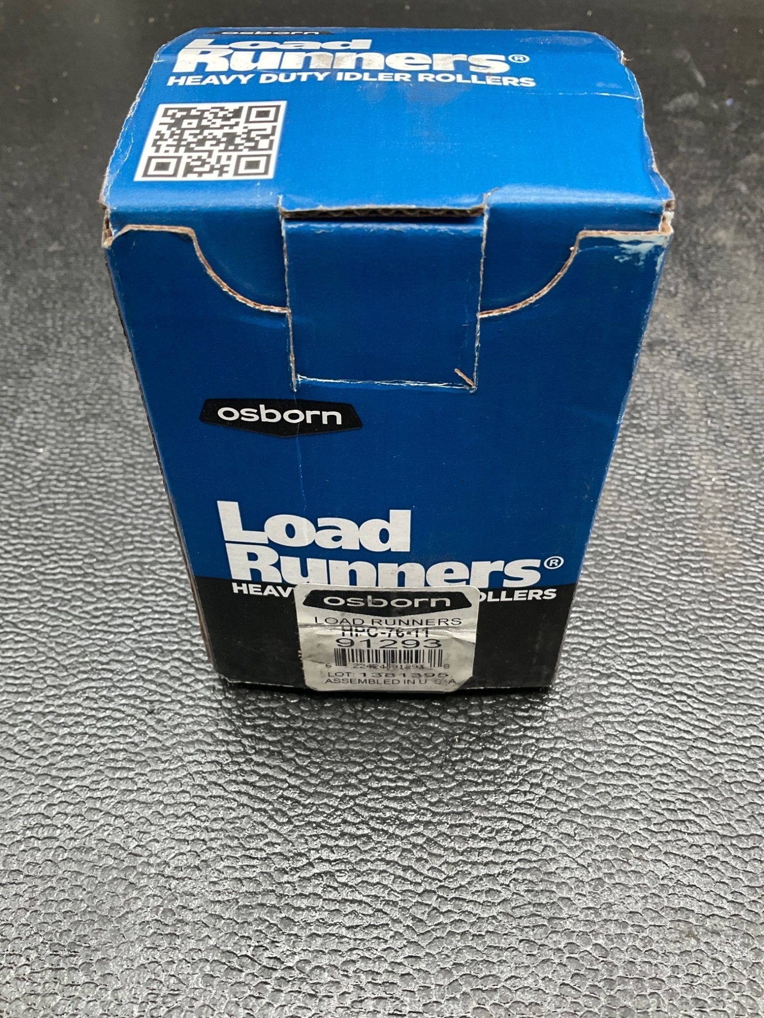 OSBORN HPC‑7611 Load Runners Heavy Duty Idler Roller NEW 1