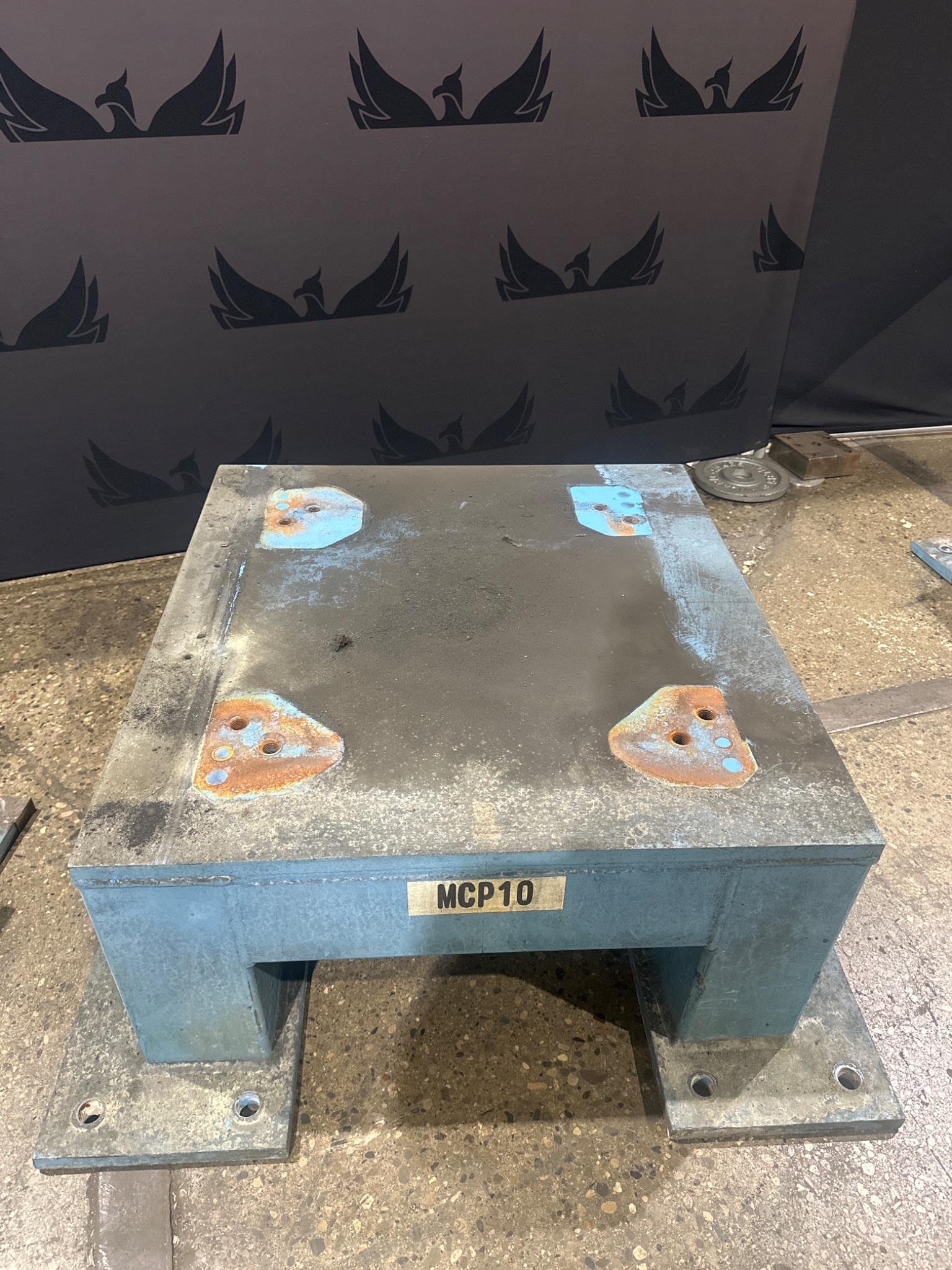 FANUC R‑2000iB Robot Riser 42 x 40 x 16 Steel Base USED 0