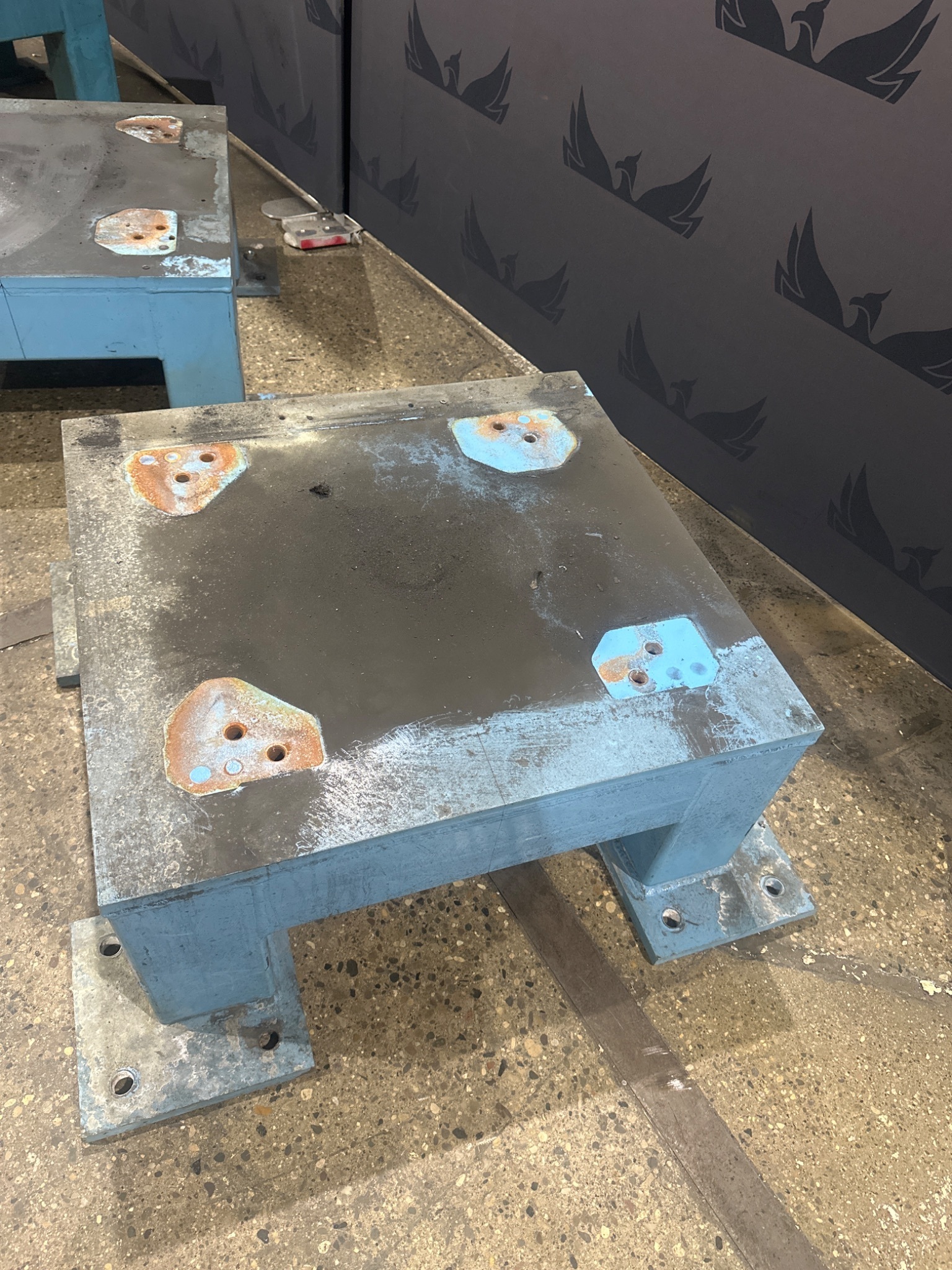 FANUC R‑2000iB Robot Riser 42 x 40 x 16 Steel Base USED 1