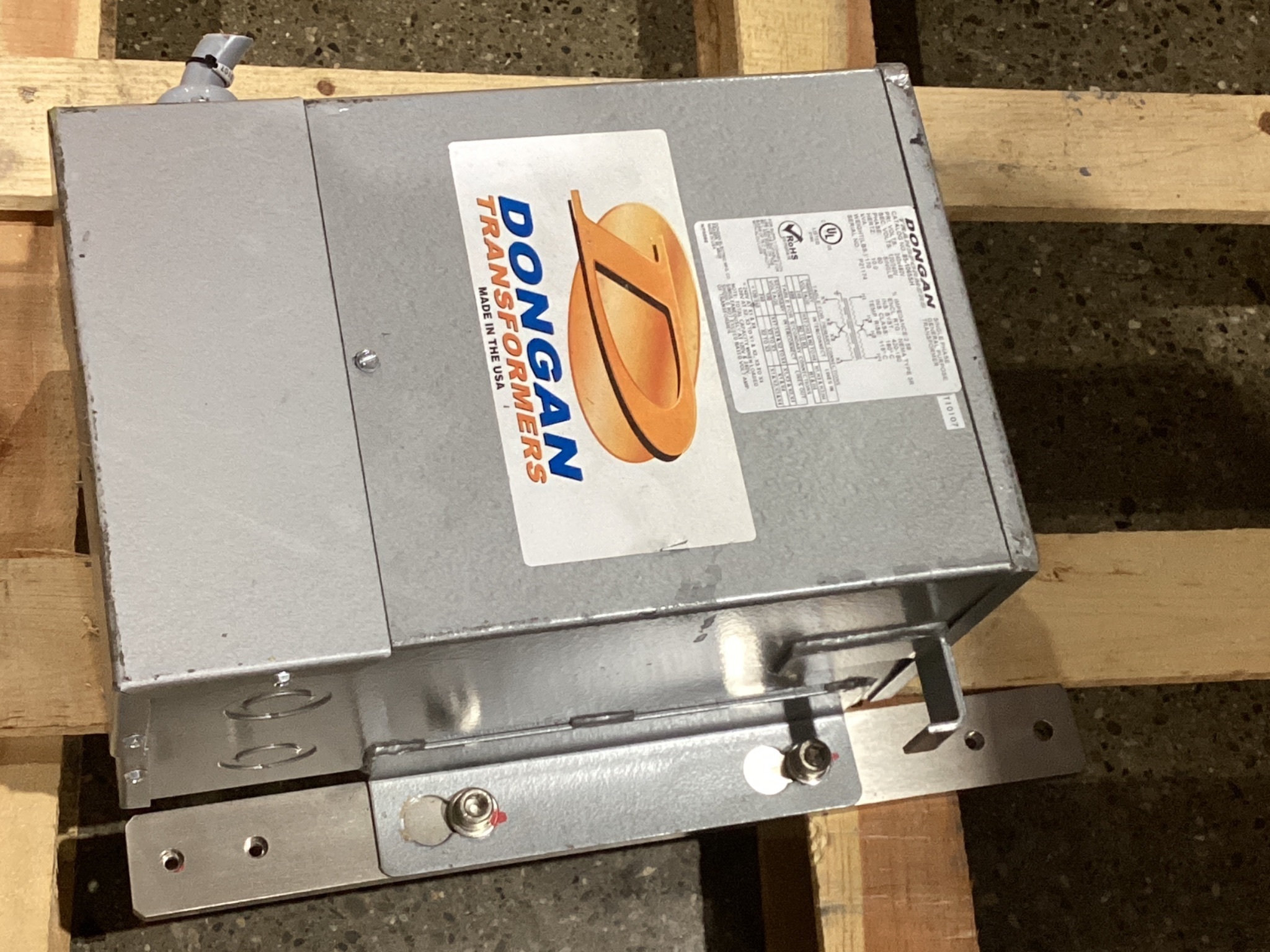 DONGAN 85‑1065SH Single Phase General Purpose Transformer USED 2