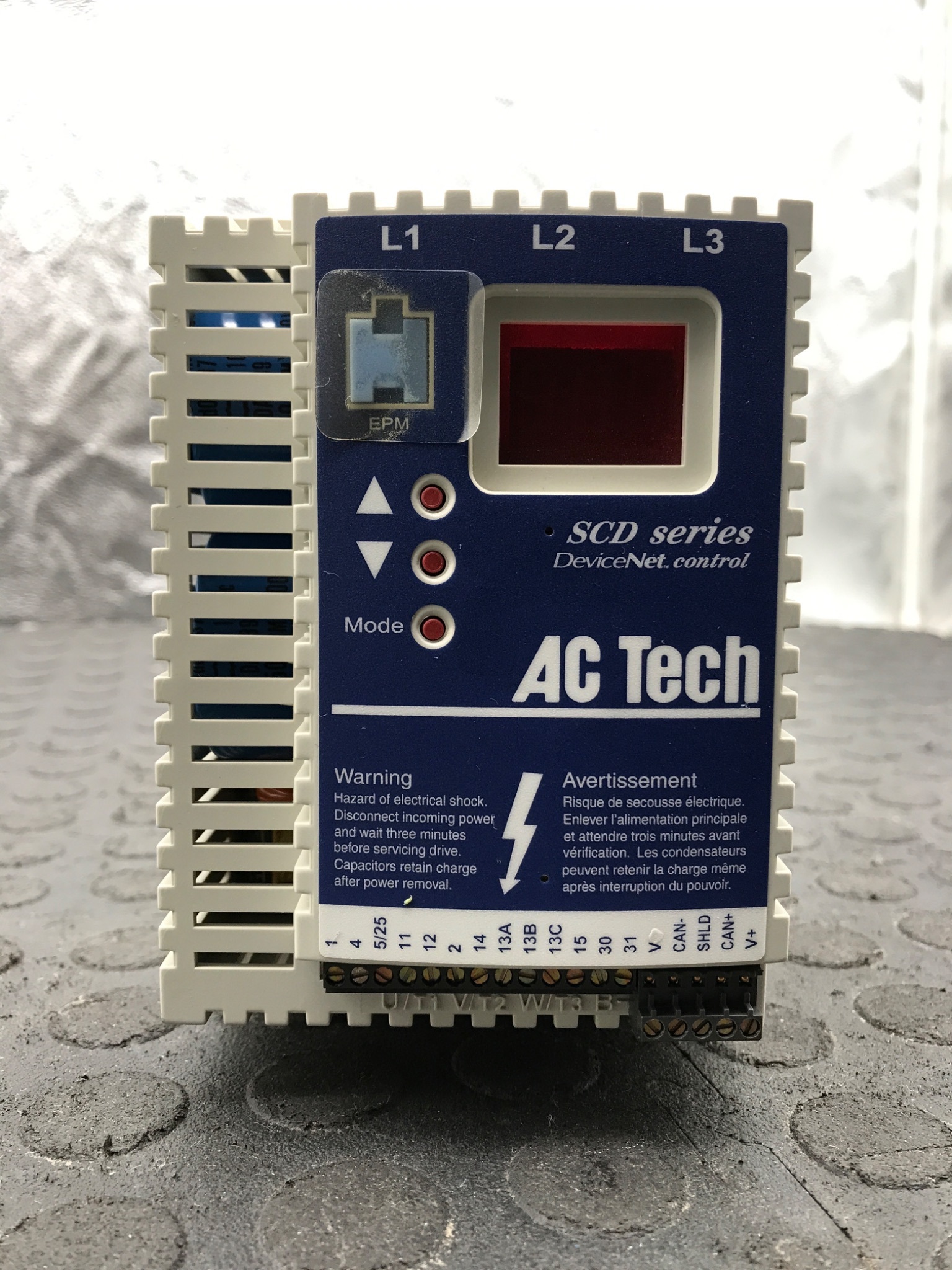 AC TECH SD550 Variable Frequency Drive 7.5HP 480V 3‑Phase USED 3