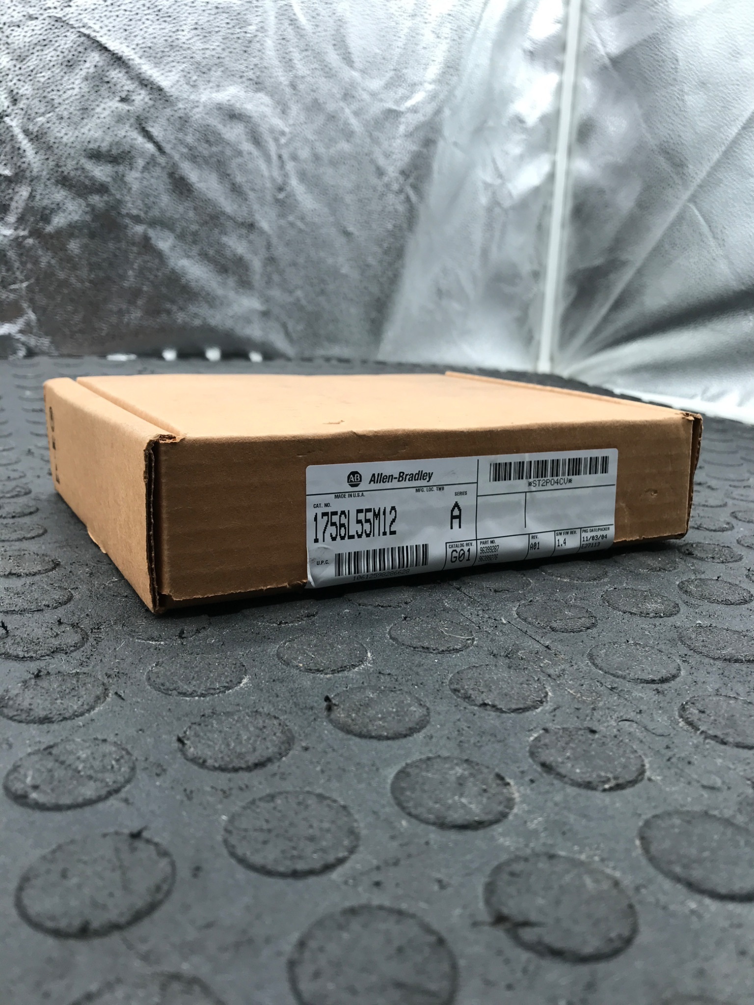 ALLEN‑BRADLEY 1756‑L55M12/A ControlLogix Processor NEW 0