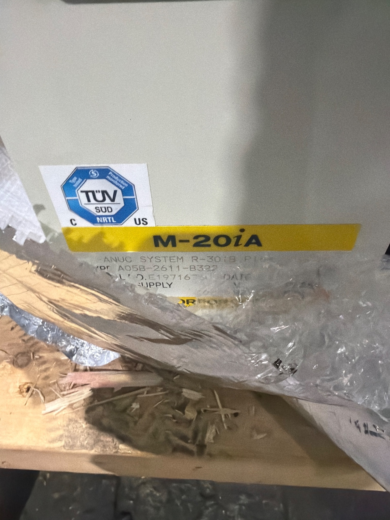 FANUC M‑20iA/35M Complete with R‑30iB Plus Controller USED 12