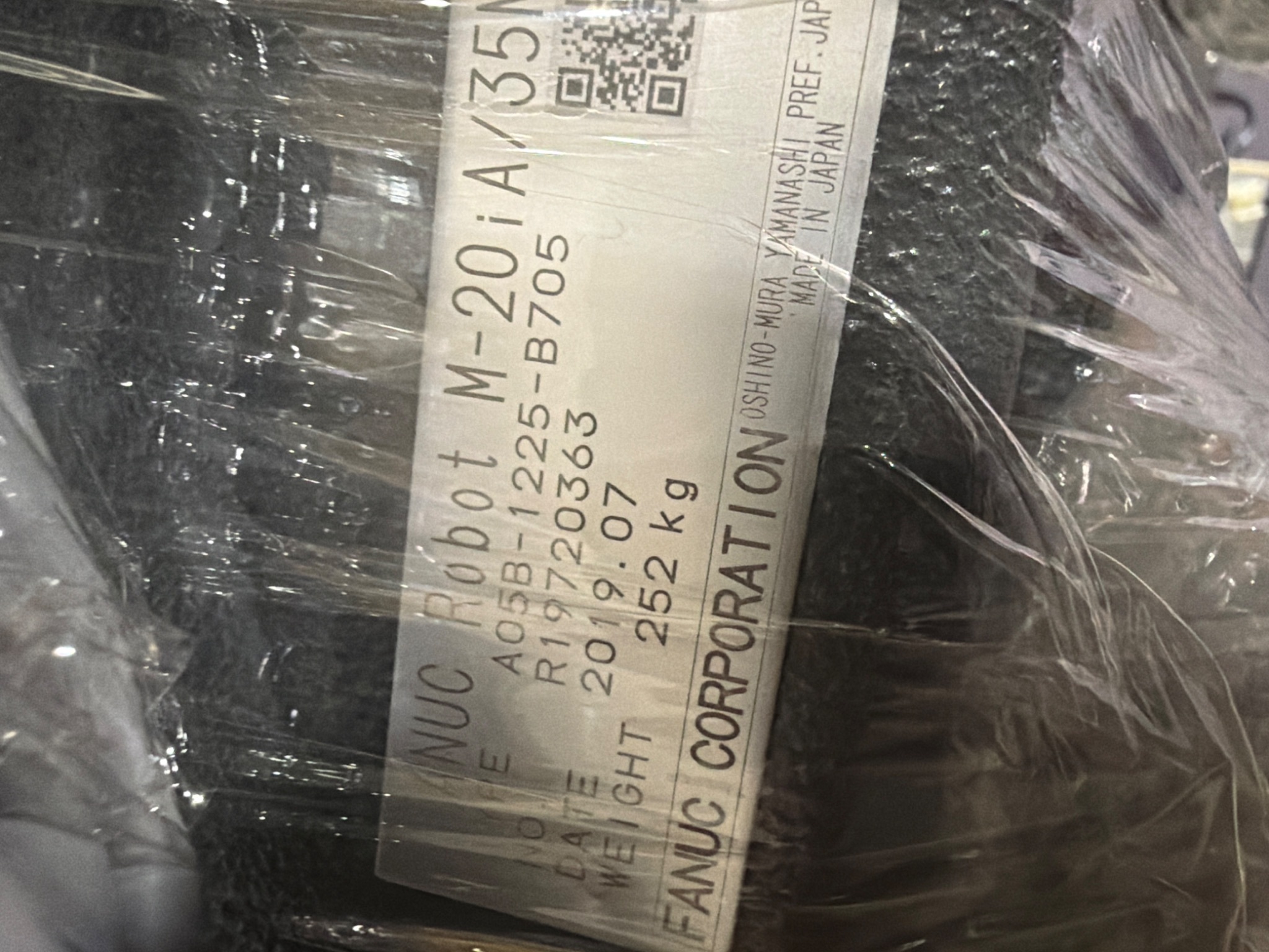 FANUC M‑20iA/35M Complete with R‑30iB Plus Controller USED 15