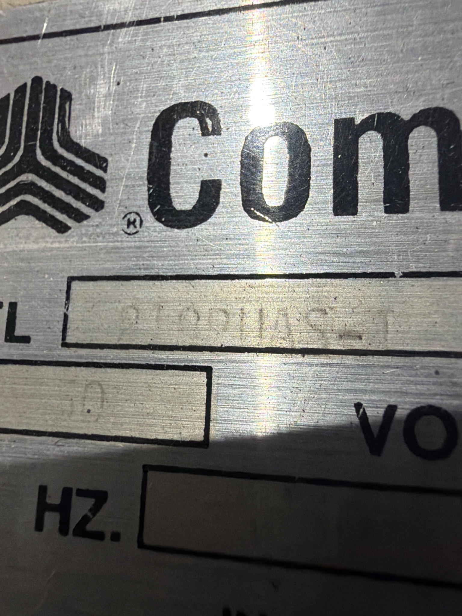 COMPAIR HYDROVANE 218 Rotary Vane Air Compressor 50HP 170 PSI USED 13
