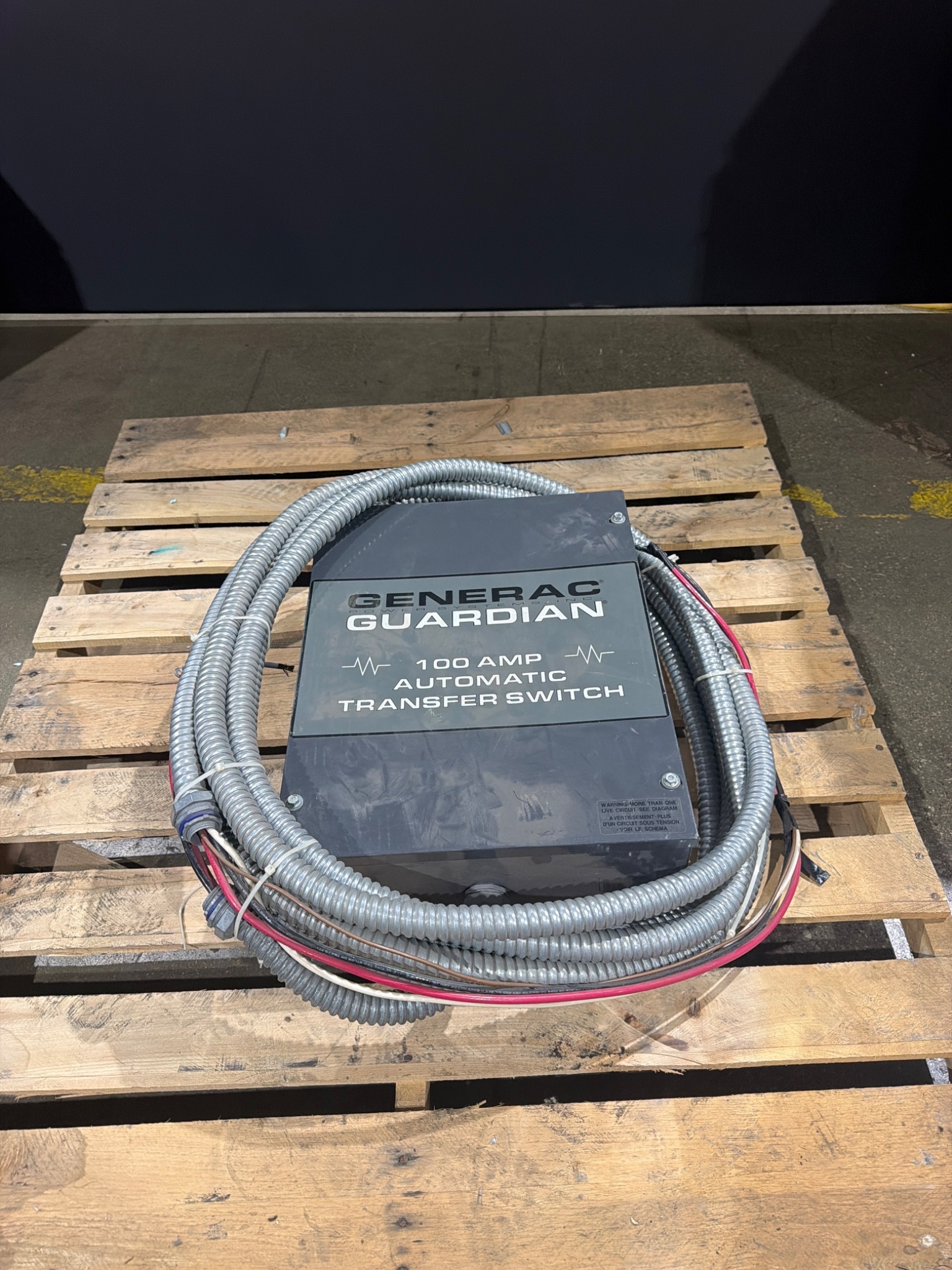 GENERAC GUARDIAN 100A Automatic Transfer Switch 120/240V USED 0