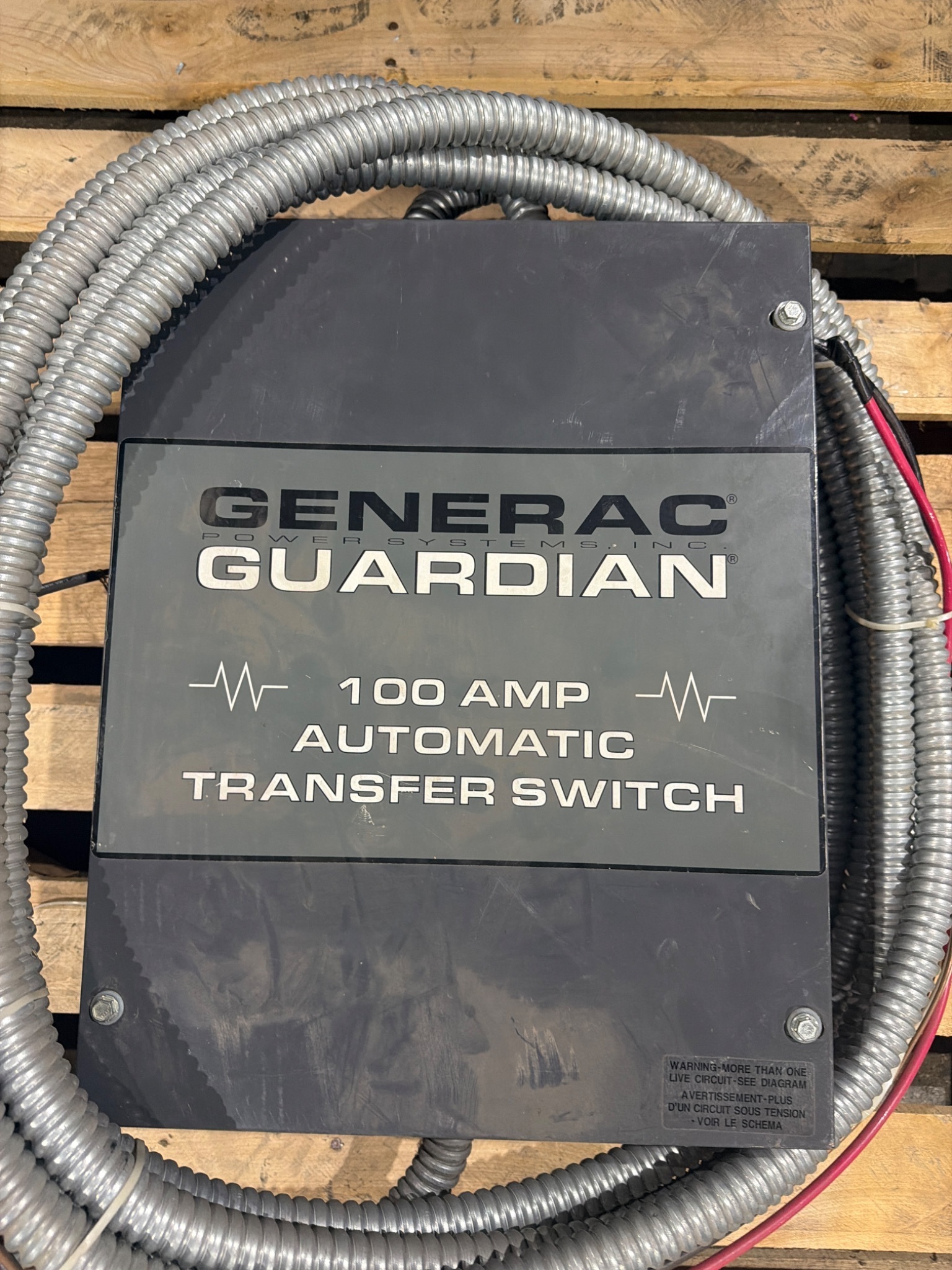 GENERAC GUARDIAN 100A Automatic Transfer Switch 120/240V USED 4