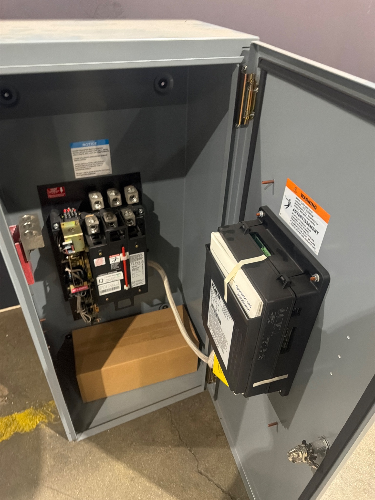 KOHLER KCT‑ACTC‑0400S 400A Automatic Transfer Switch 208V 3‑Phase NEW 3