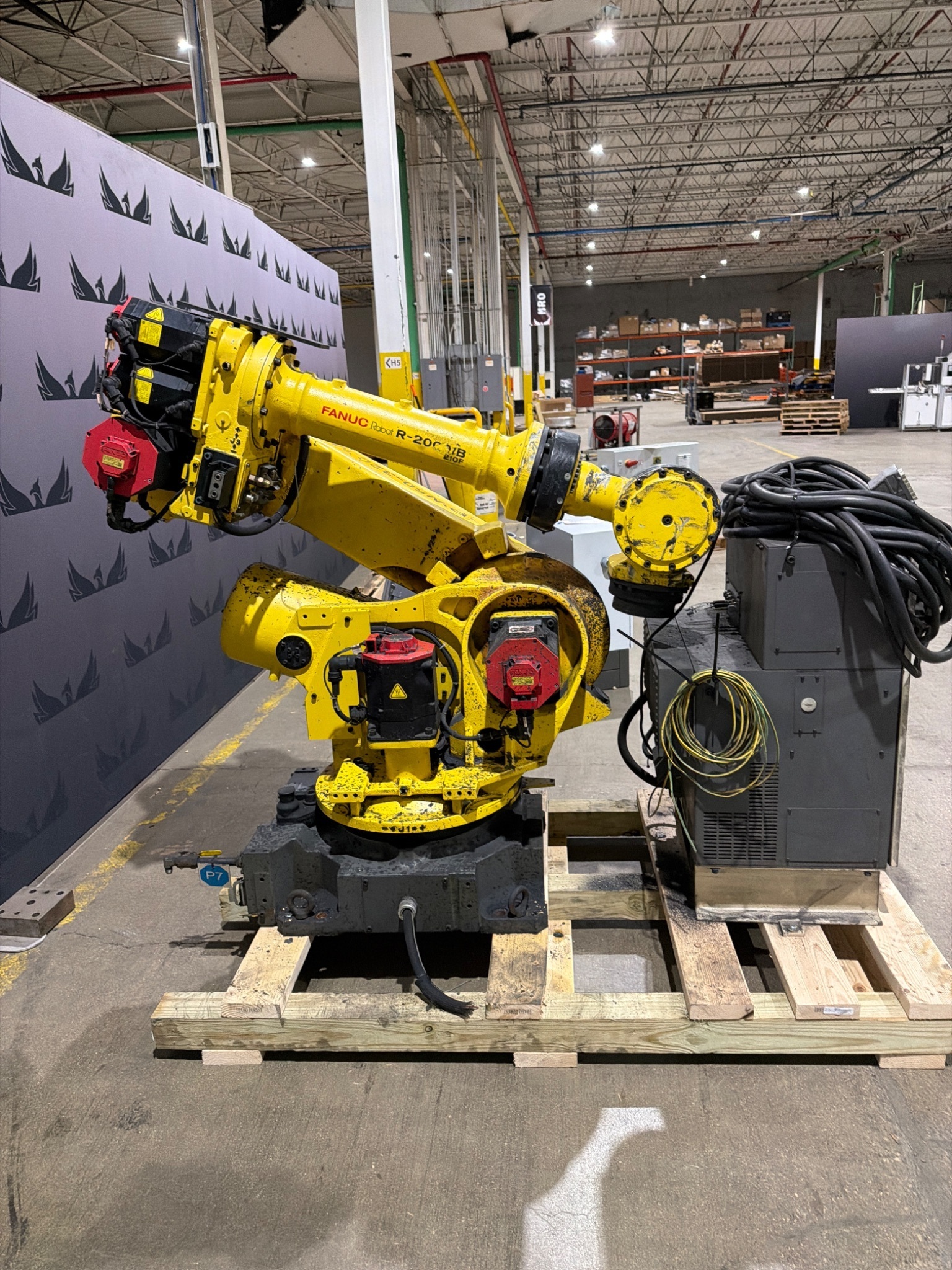 FANUC R-2000iB/210F Complete w/ R-30iB Controls USED 3