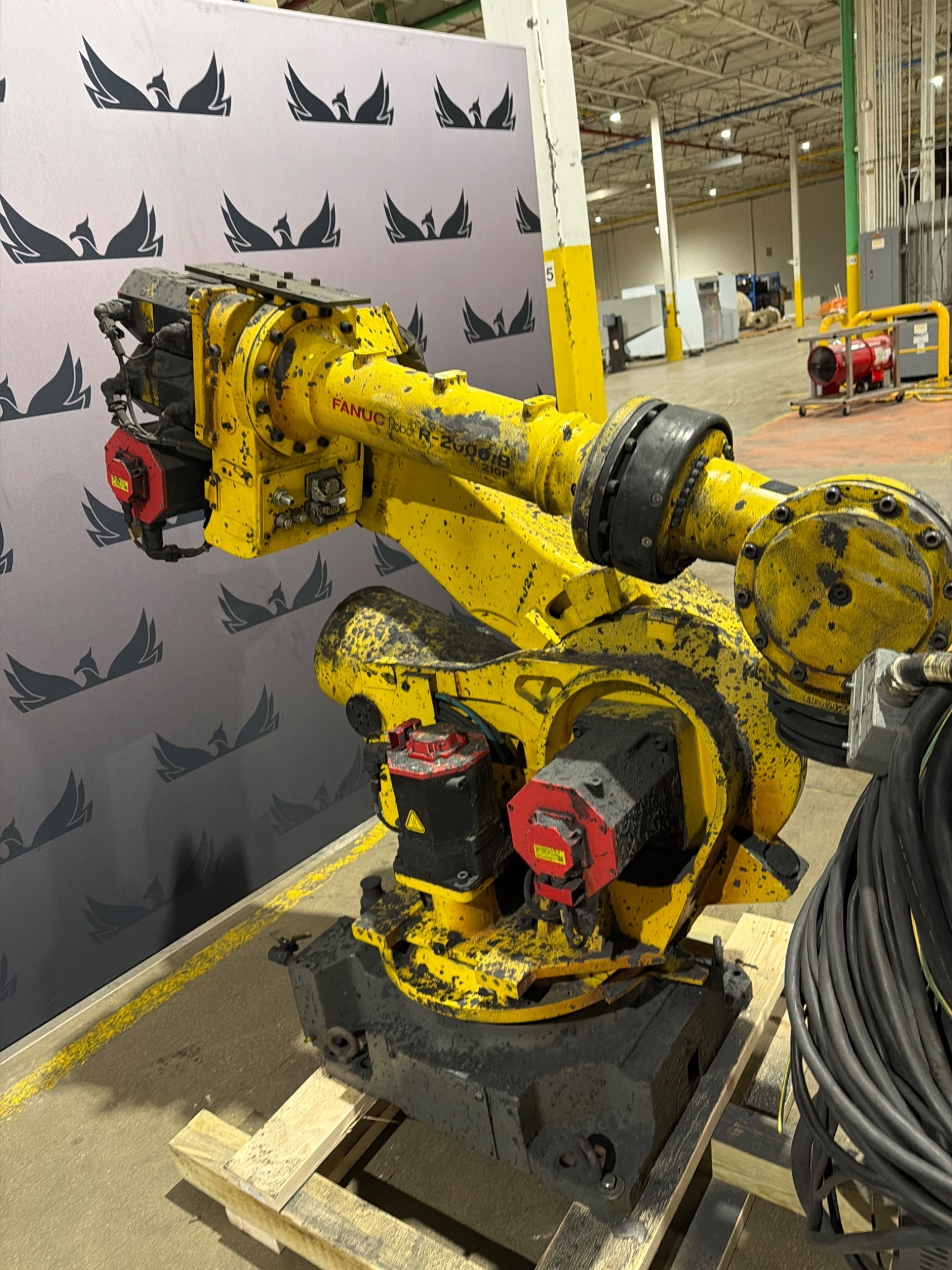 FANUC R-2000iB/210F Complete w/ R-30iB Controls USED 6
