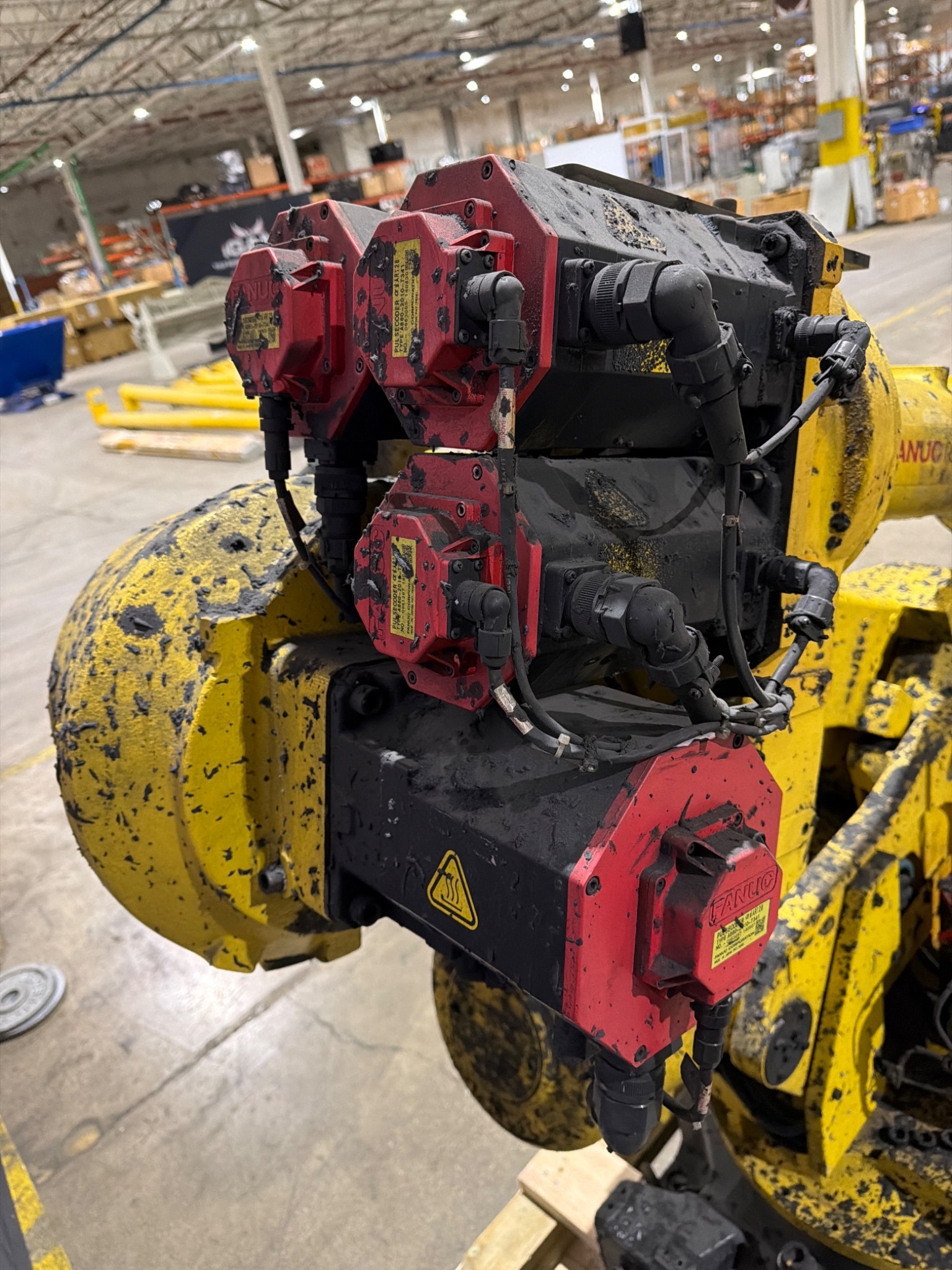 FANUC R-2000iB/210F Complete w/ R-30iB Controls USED 8