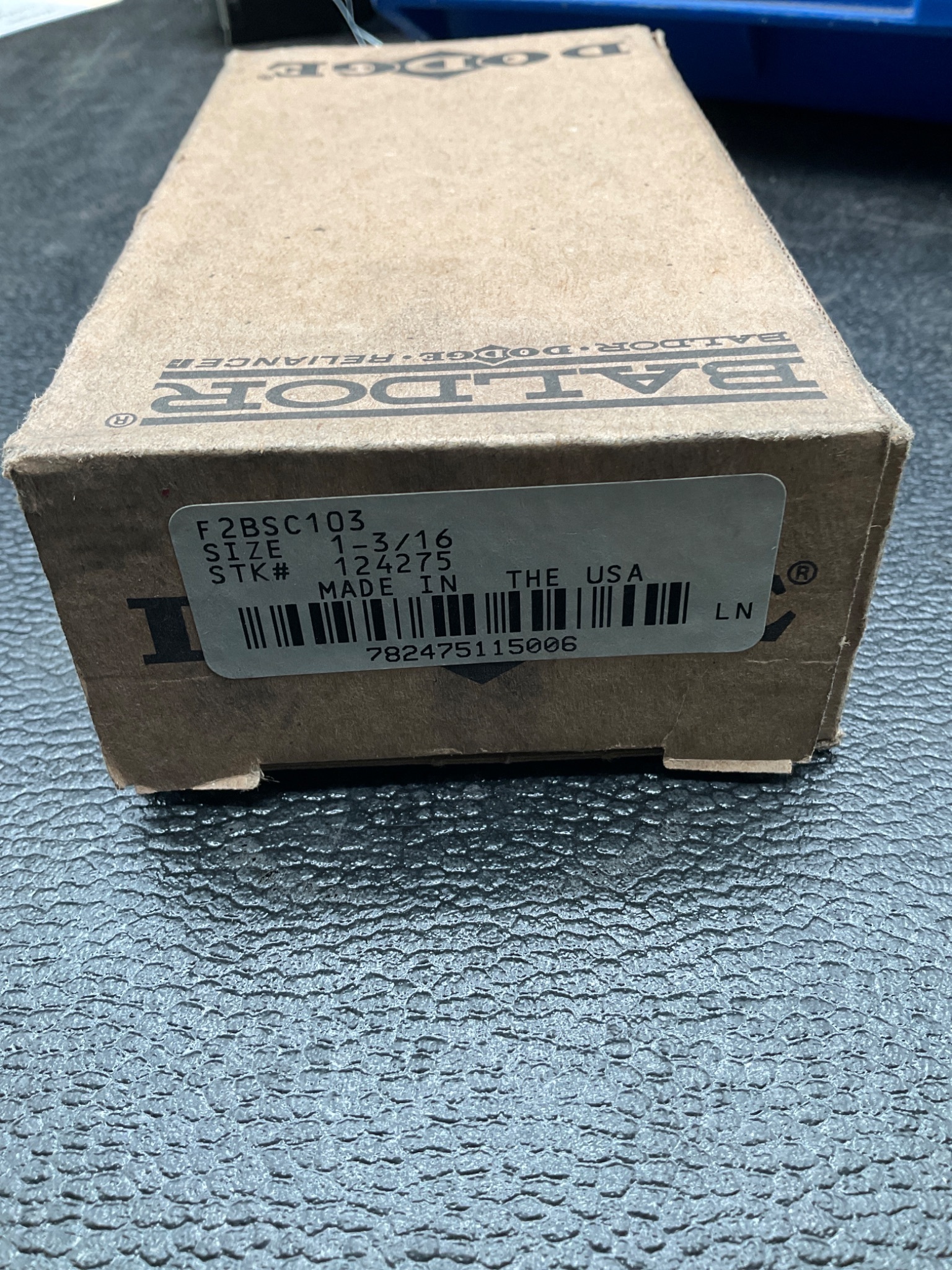 DODGE F2BSC103 Flange Bearing 1‑3/16 In Bore Mounted NEW 0