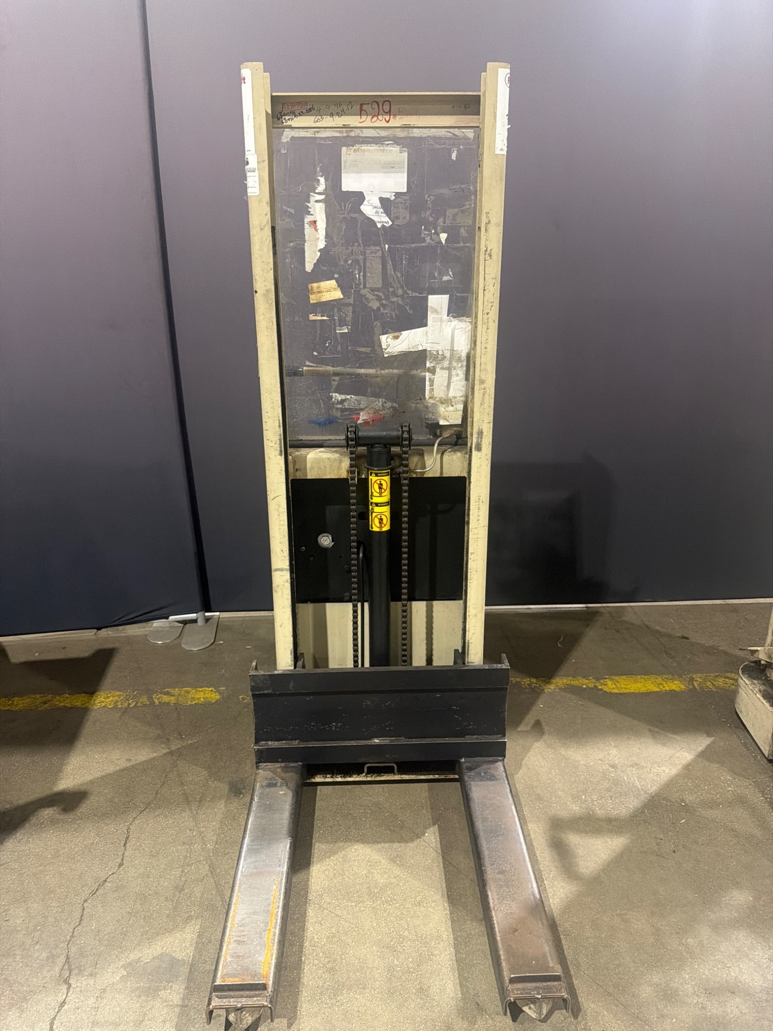 CROWN 15B Electric Forklift Walk‑Behind 1500 lb Capacity USED 0