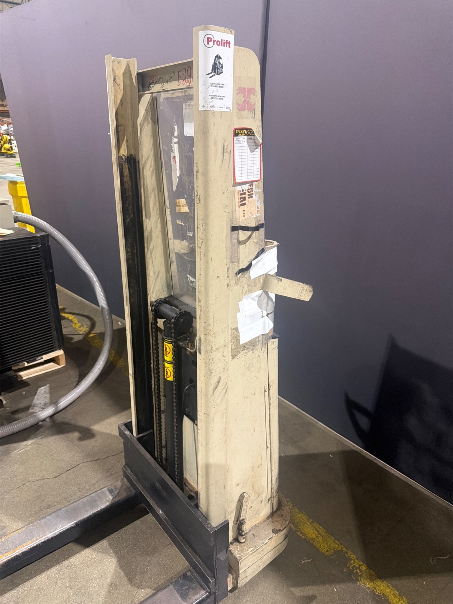 CROWN 15B Electric Forklift Walk‑Behind 1500 lb Capacity USED 1