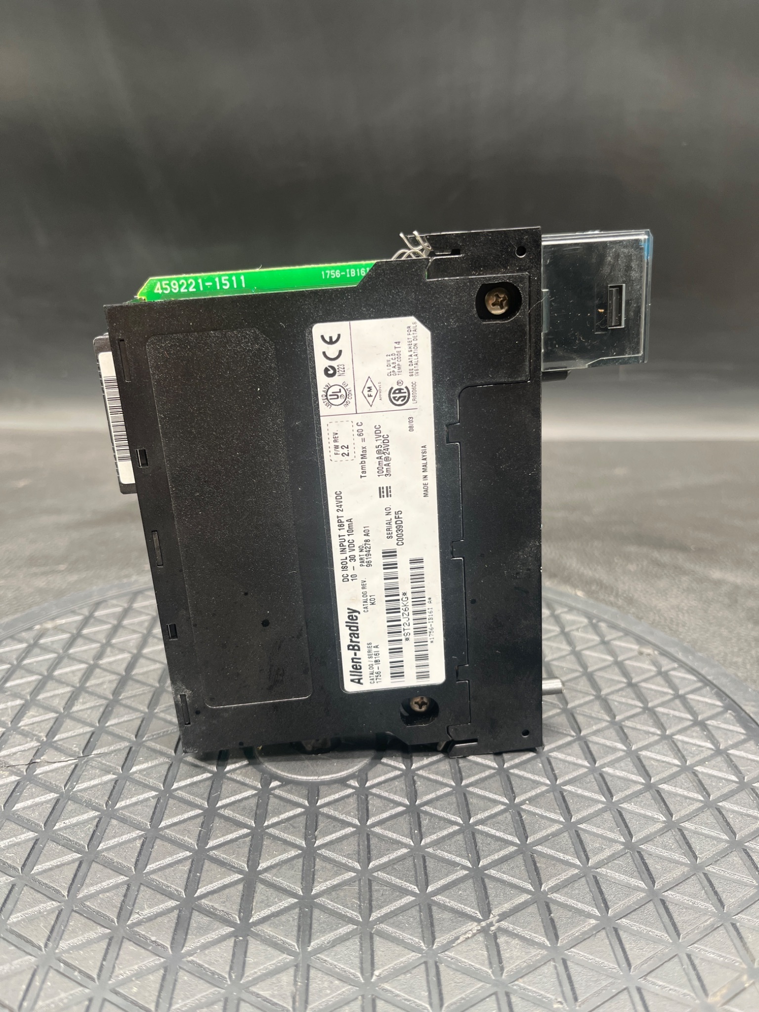 ALLEN BRADLEY 1756-IB16I Series A 24VDC Digital Input Module USED 1