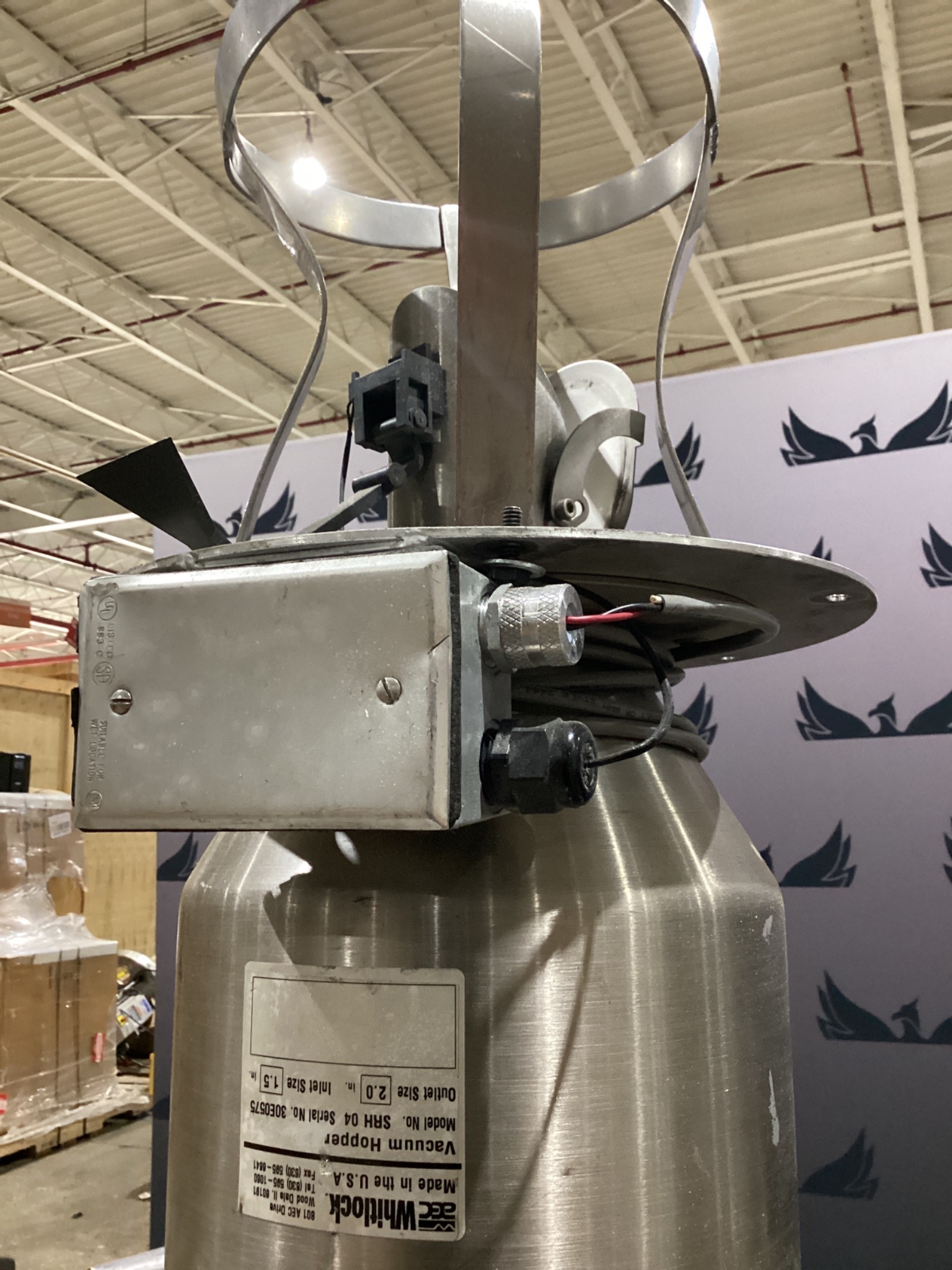 AEC WHITLOCK SRH-04 Vacuum Hopper Loader USED 3