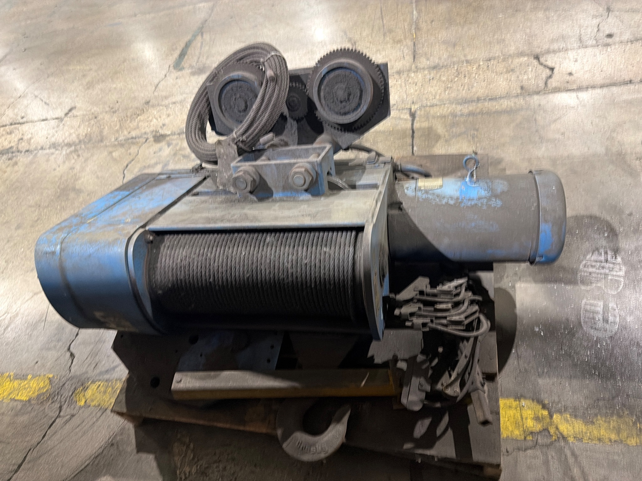 SHAW-BOX 72L05026S1521000 5 Ton Electric Chain Hoist USED 5