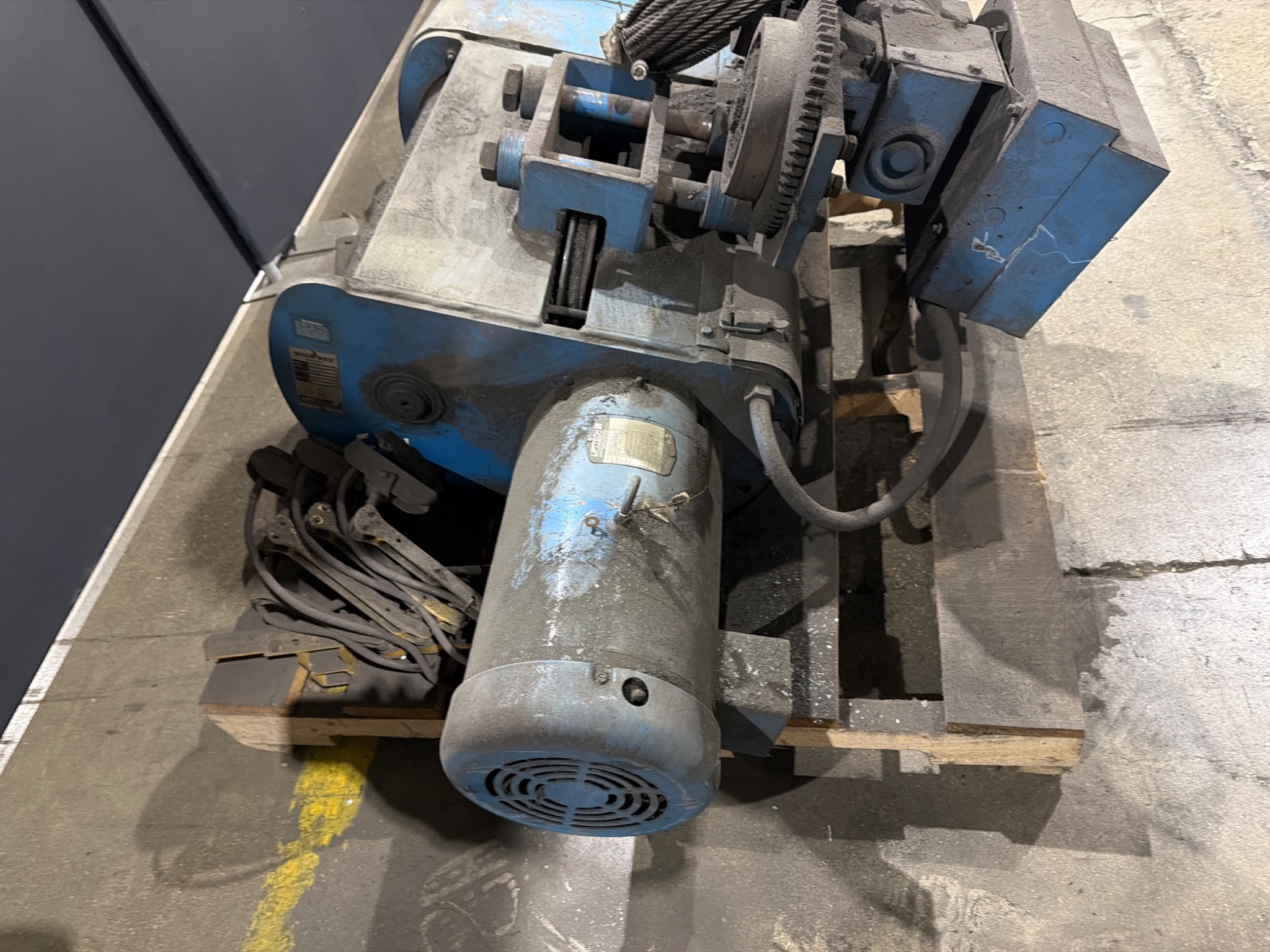 SHAW-BOX 72L05026S1521000 5 Ton Electric Chain Hoist USED 8