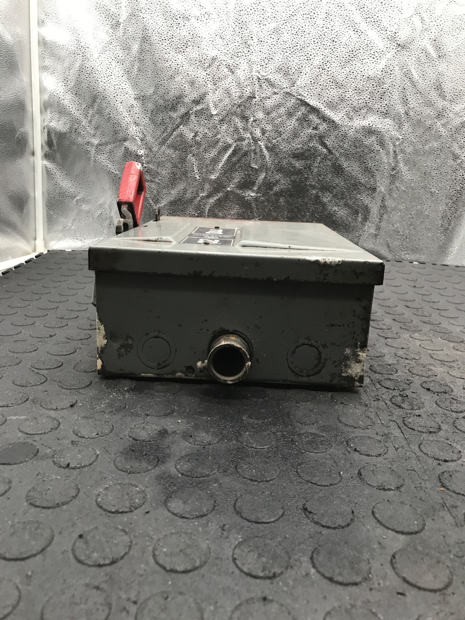 GENERAL ELECTRIC 266212‑C Heavy Duty Safety Switch USED 3
