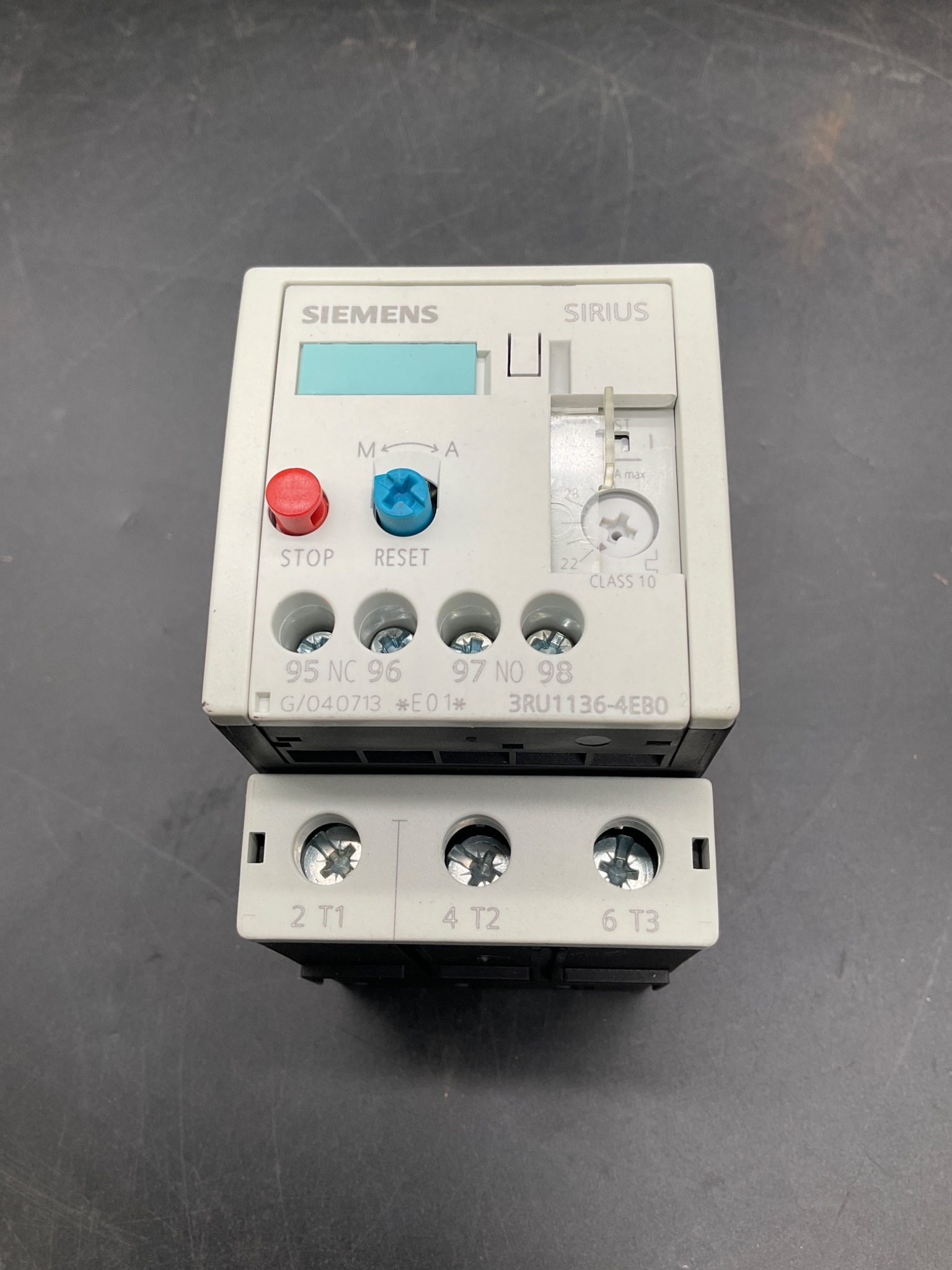 SIEMENS 3RU1136-4EB0 SIRIUS Thermal Overload Relay USED 6