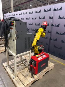 FANUC ArcMate 120iC Robot Complete w/ R‑30iB Controller & Fronius Welding System