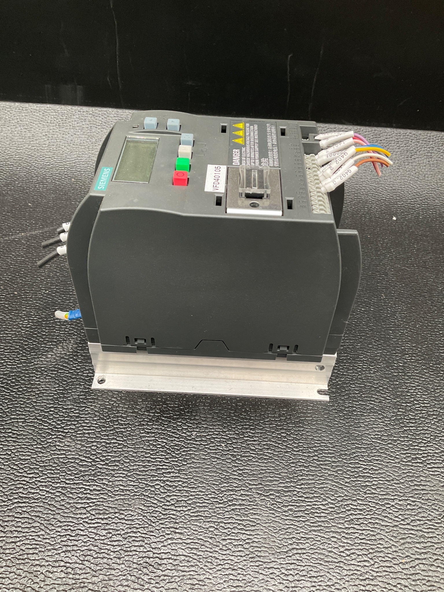 SIEMENS 6SL3210-5BE13-7CV0 SINAMICS V20 Variable Frequency Drive USED 5
