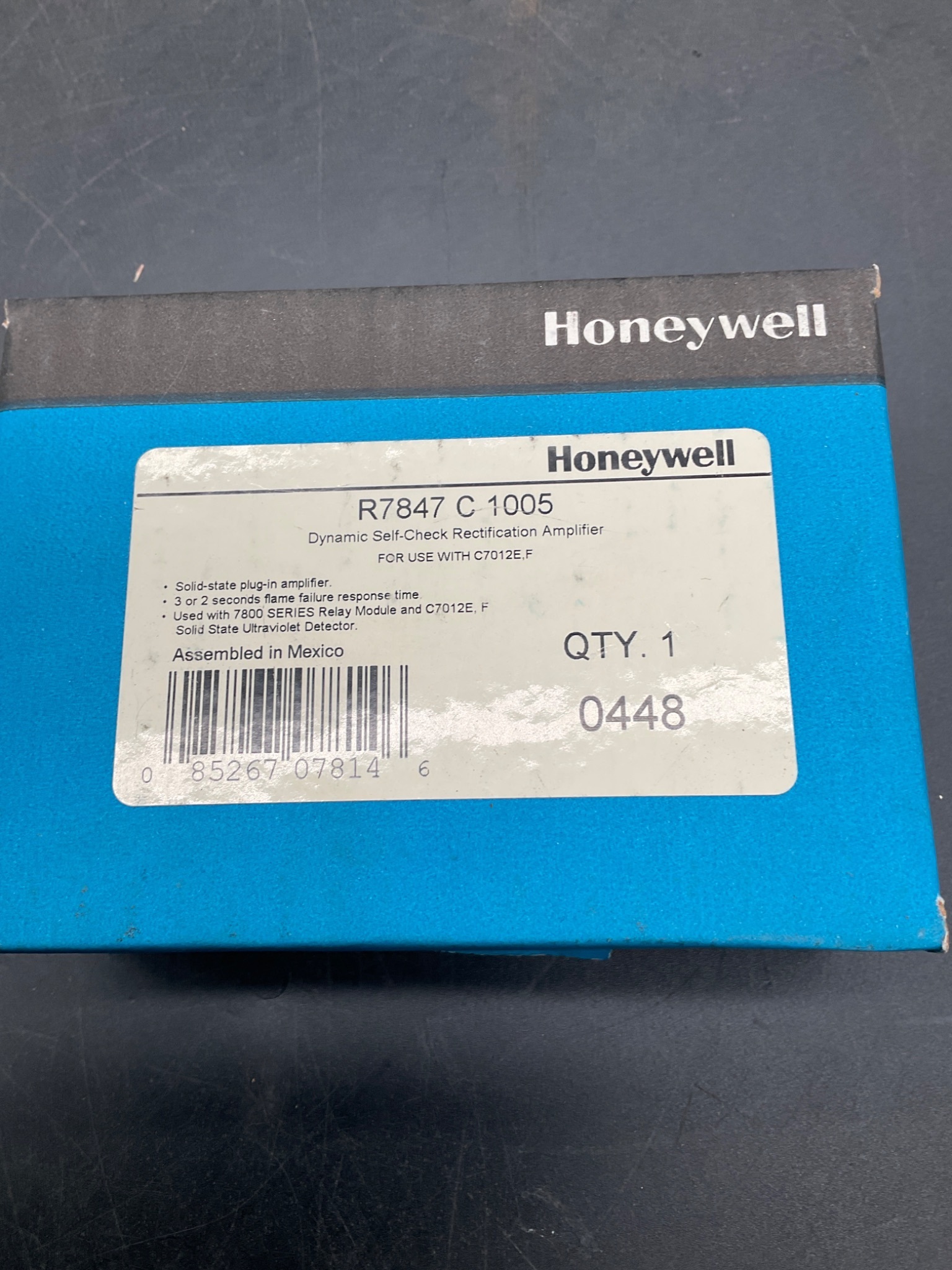 HONEYWELL R7847C1005 Dynamic Self-Check Rectification Amplifier NEW 1