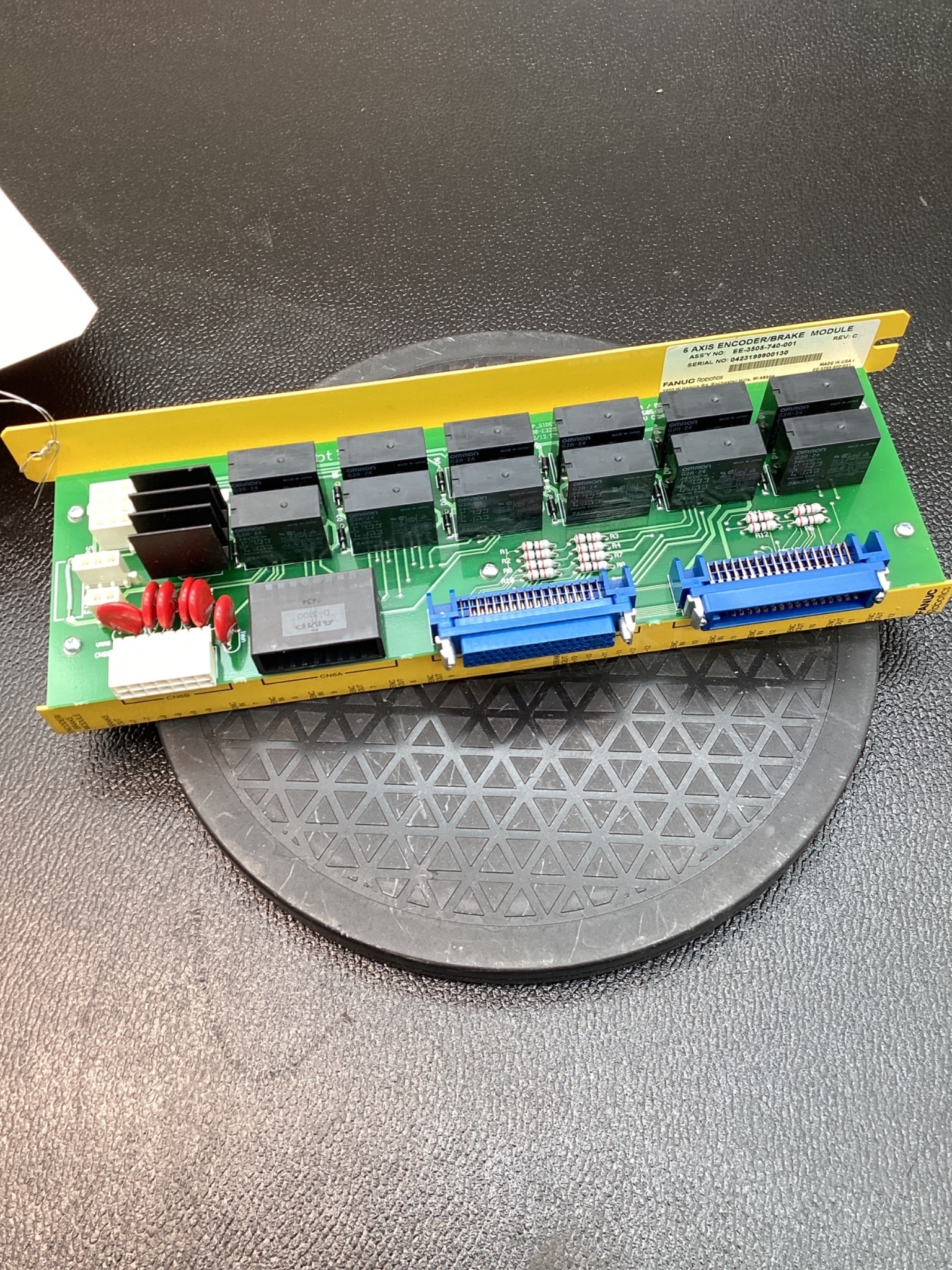 FANUC EE-3505-740-001 6-Axis Encoder Brake Module USED 0