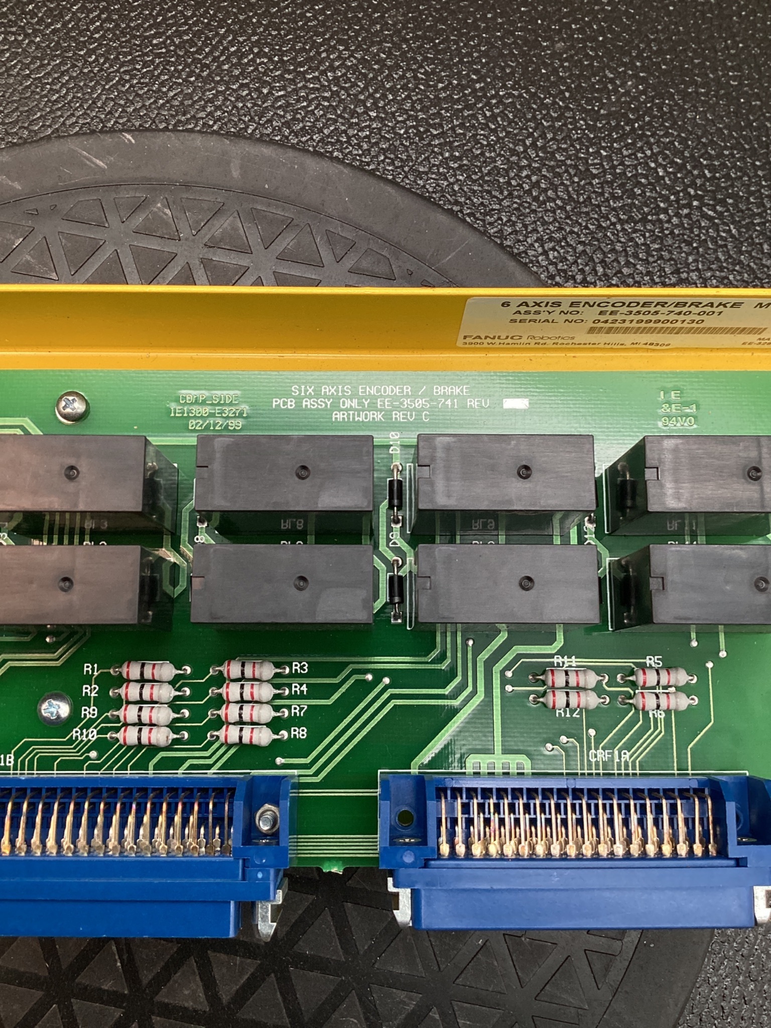 FANUC EE-3505-740-001 6-Axis Encoder Brake Module USED 2