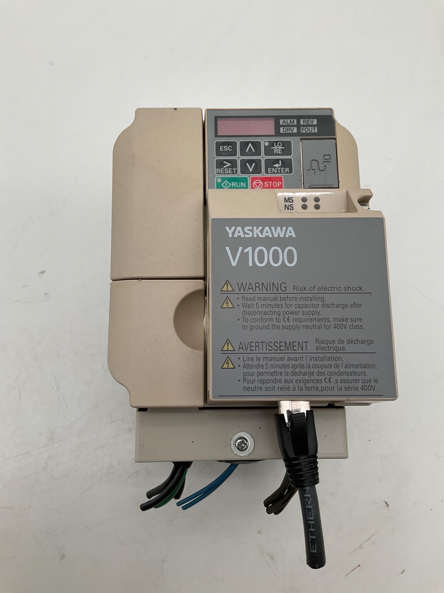 YASKAWA CIMR-VU4A0002FAA V1000 Variable Frequency Drive USED 0
