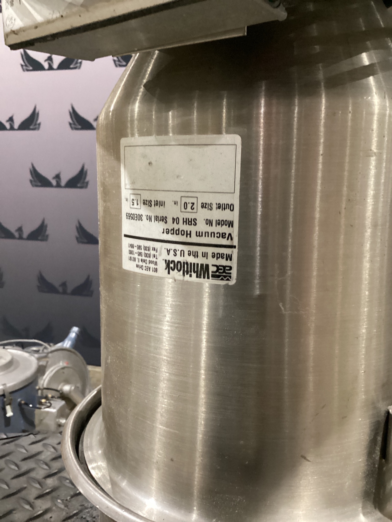AEC Whitlock SRH-04 Vacuum Hopper USED 3