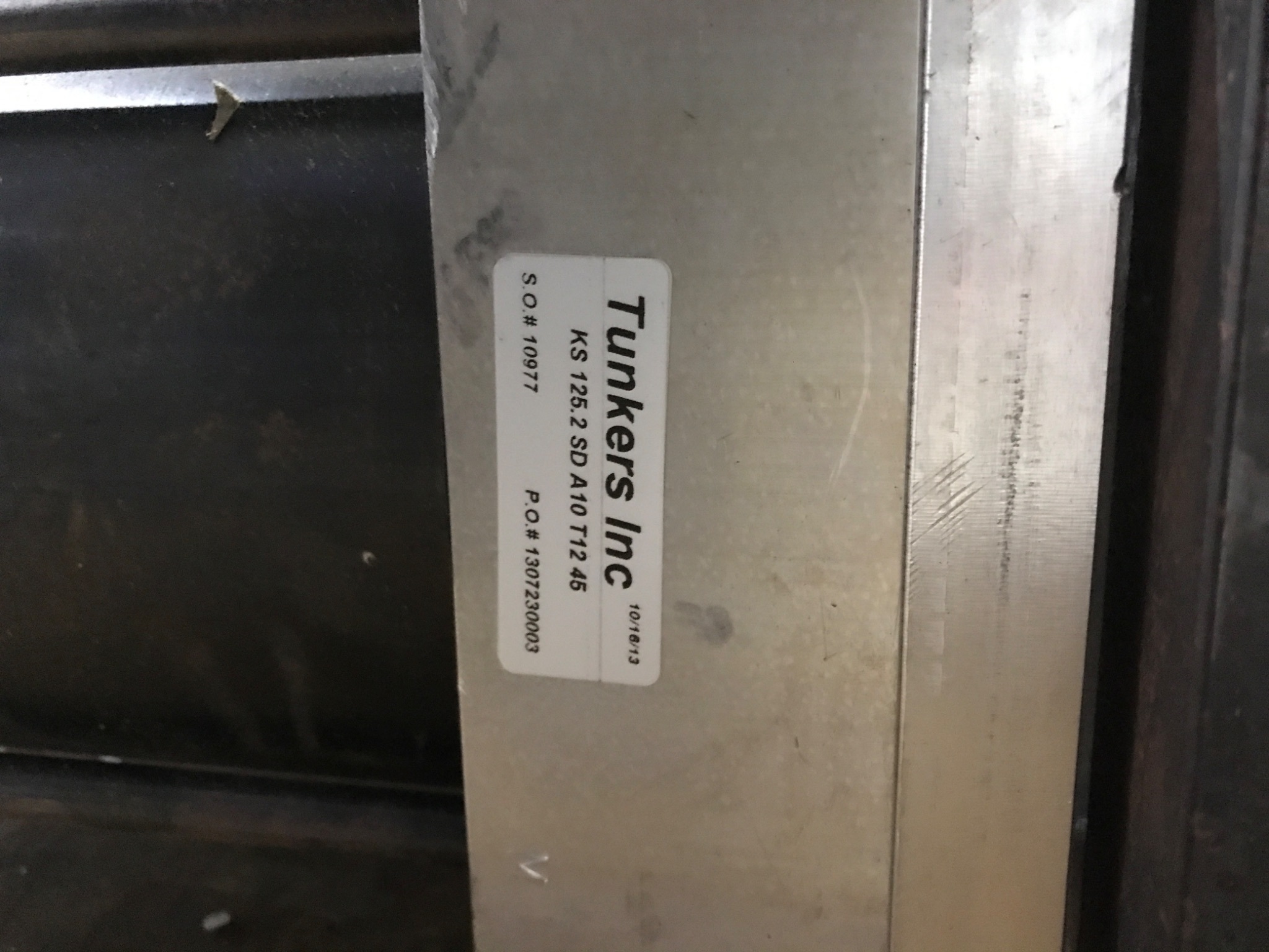 TÜNKERS KS 125.2 SD A10 T12 45 Pneumatic Clamp Module USED 4