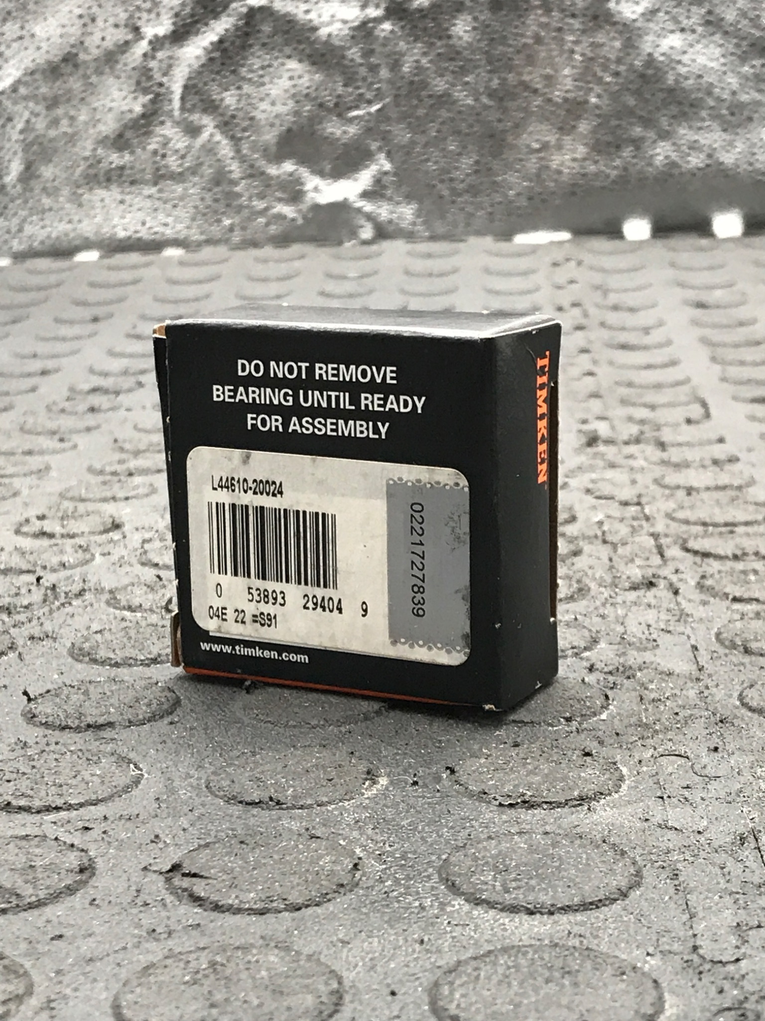 TIMKEN L44610-20024 Tapered Roller Bearing Set NEW 2