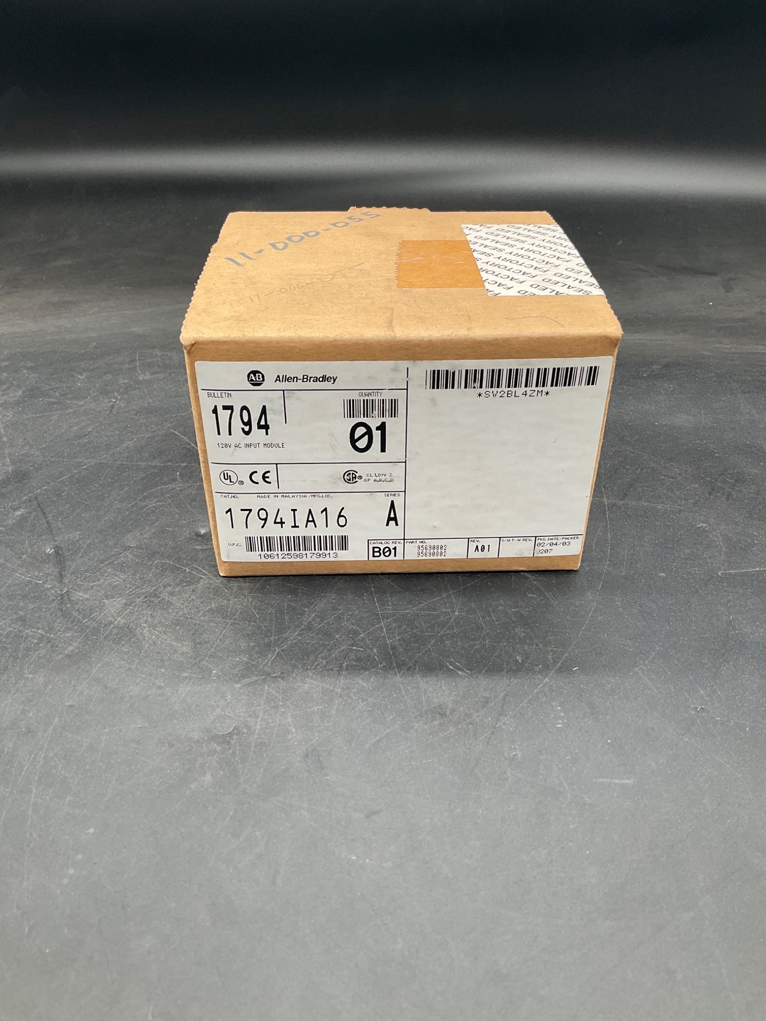 ALLEN-BRADLEY 1794-IA16 FLEX I/O Input Module 120V AC 16 Point NEW 0