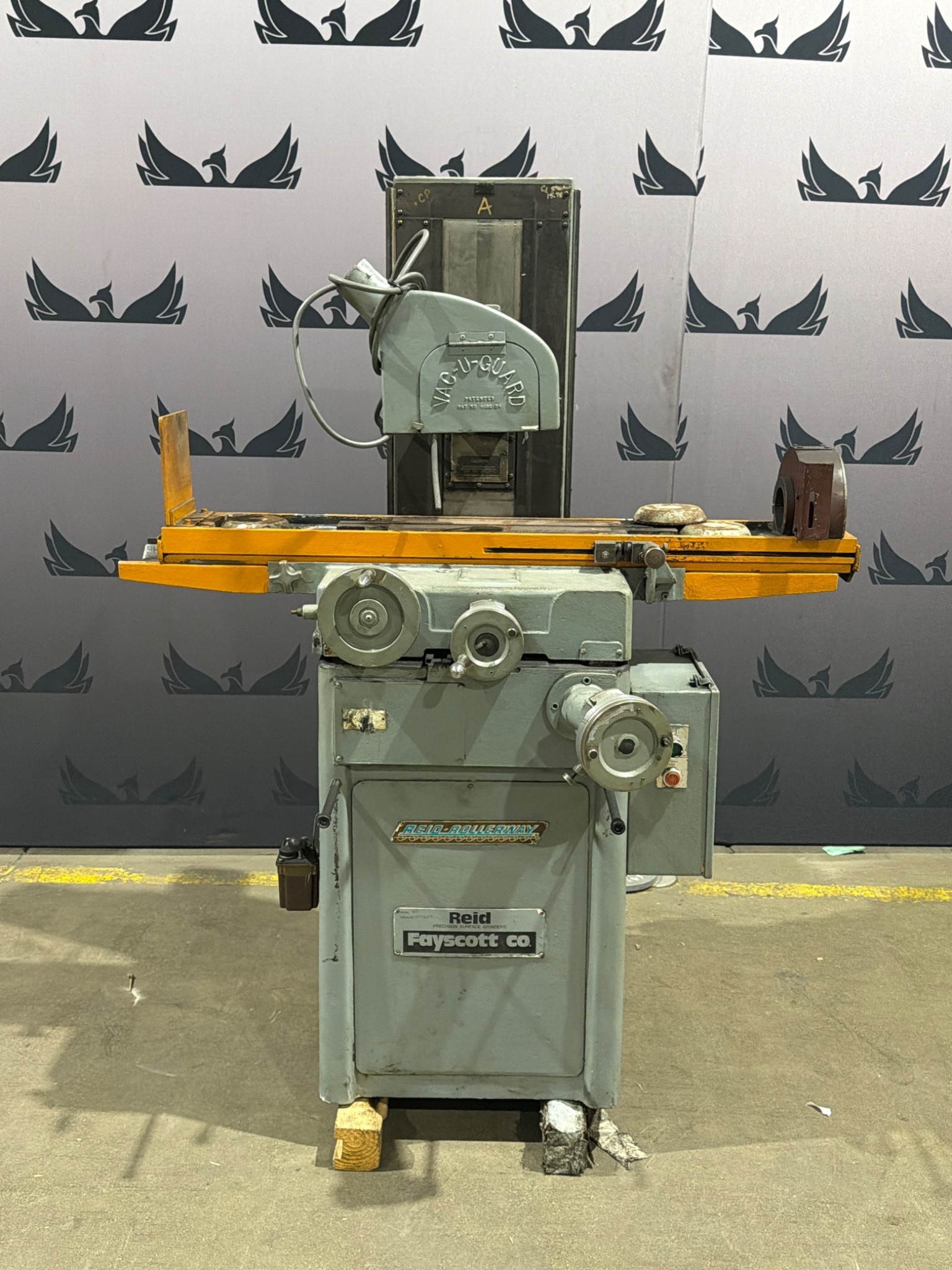REID 6 X 18" HR Rollerway Precision Surface Grinder USED 0