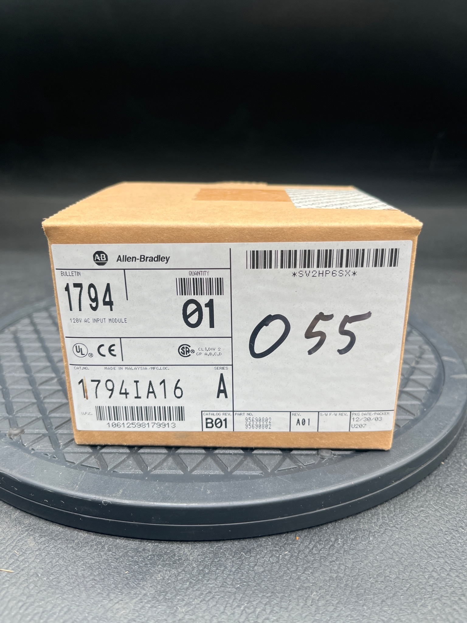 ALLEN-BRADLEY 1794-IA16 Series A FLEX I/O Input Module 120V AC 16 Point NEW 0