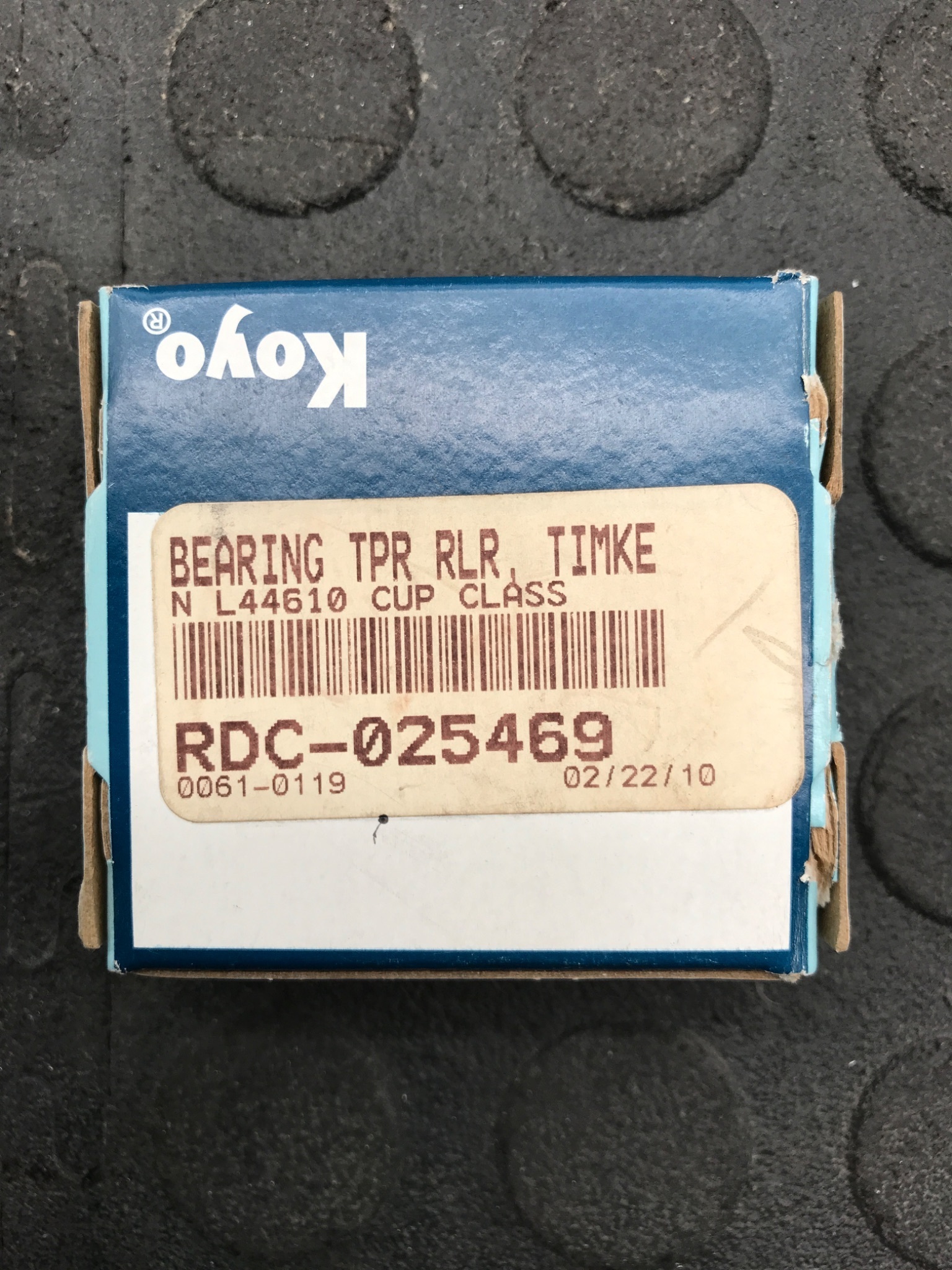 KOYO L44610 Tapered Roller Bearing Cone NEW 2